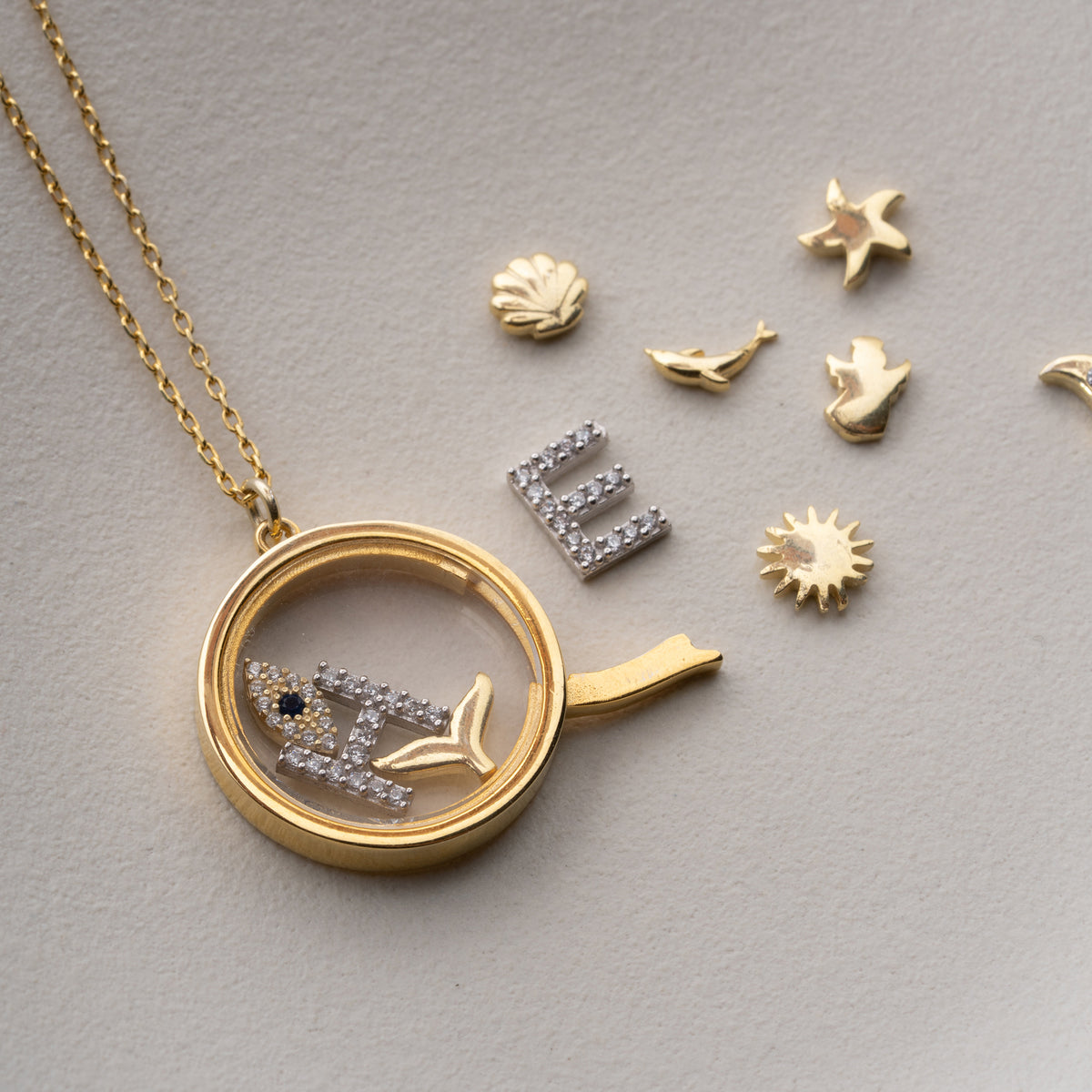 CHARM HALSKETTE II | 925 SILBER