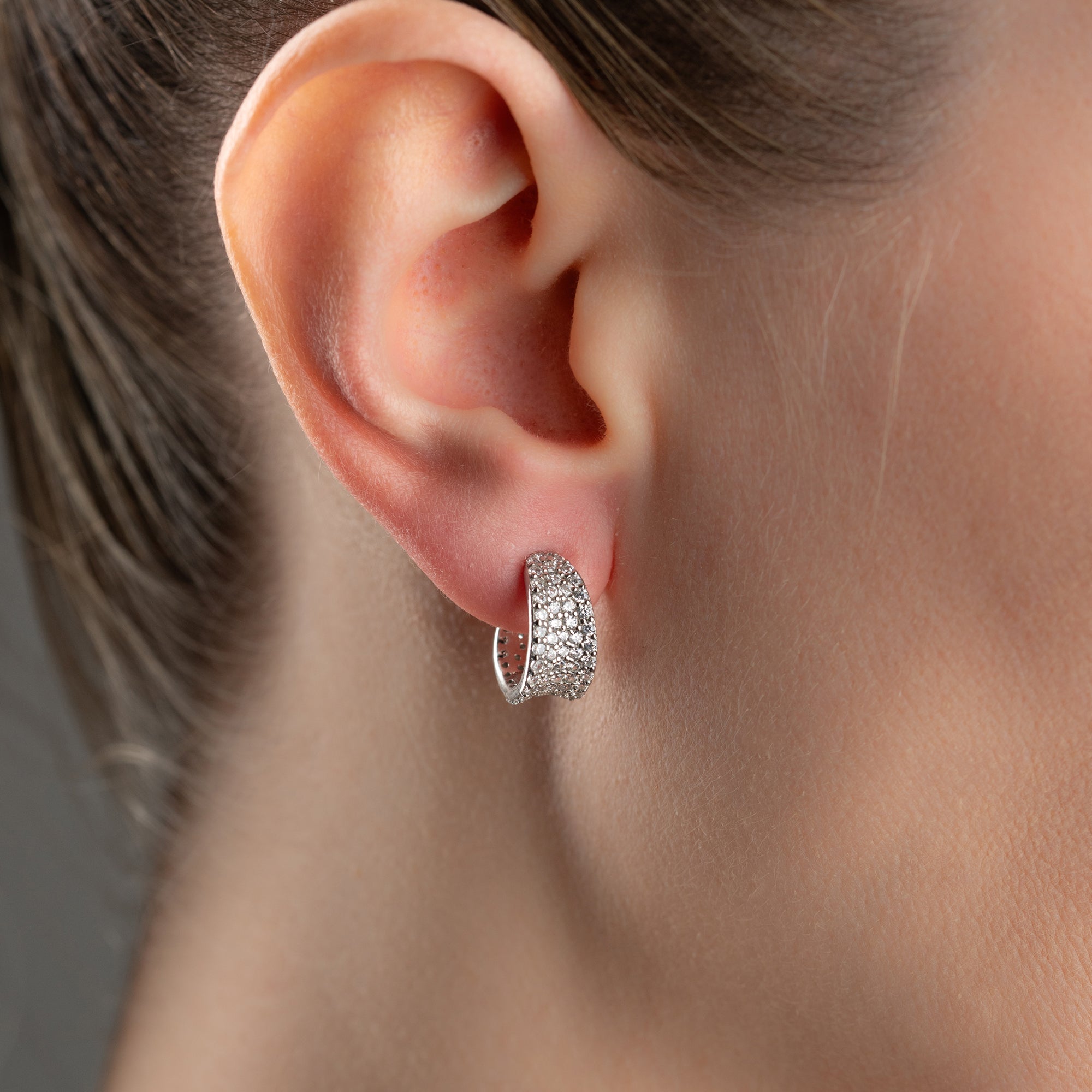 LEDA OHRRINGE | 925 SILBER