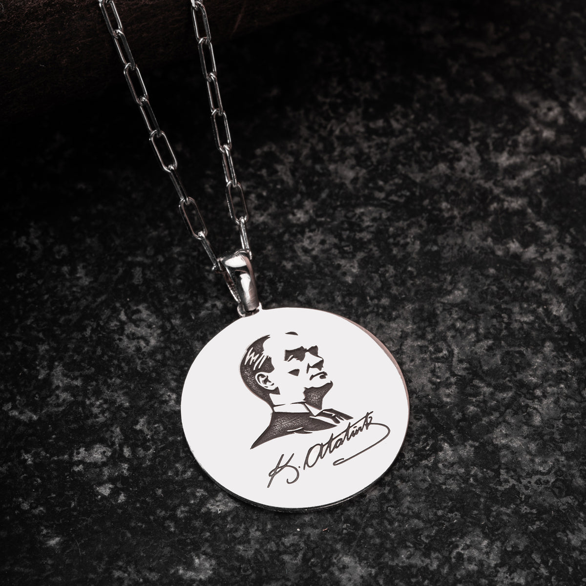 ATATÜRK SELDOM HERREN HALSKETTE | 925 SILBER