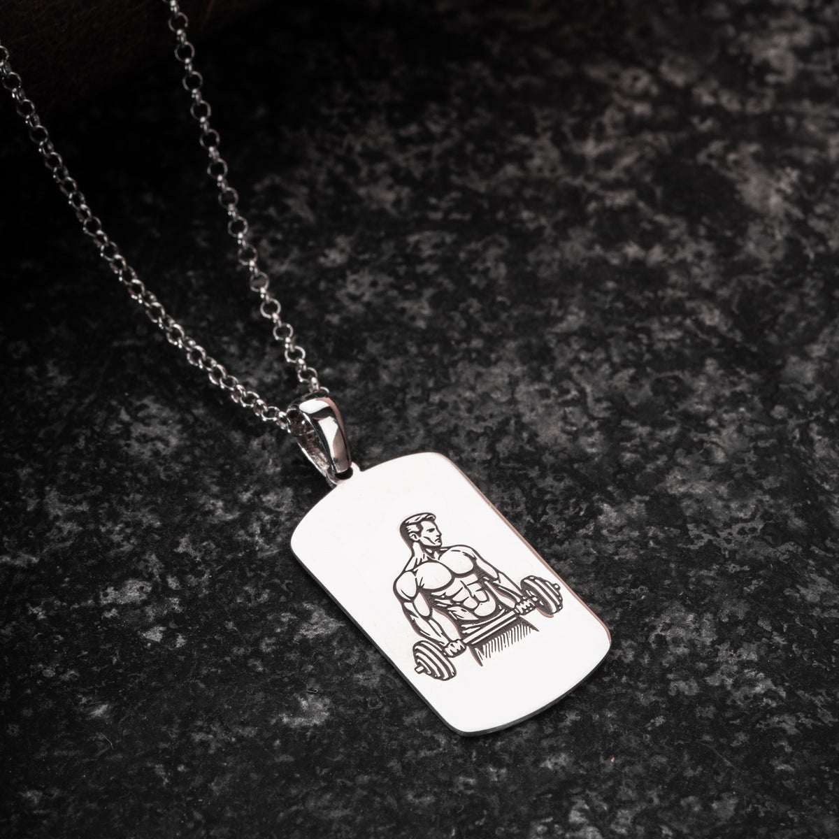 BOX HERREN HALSKETTE | 925 SILBER