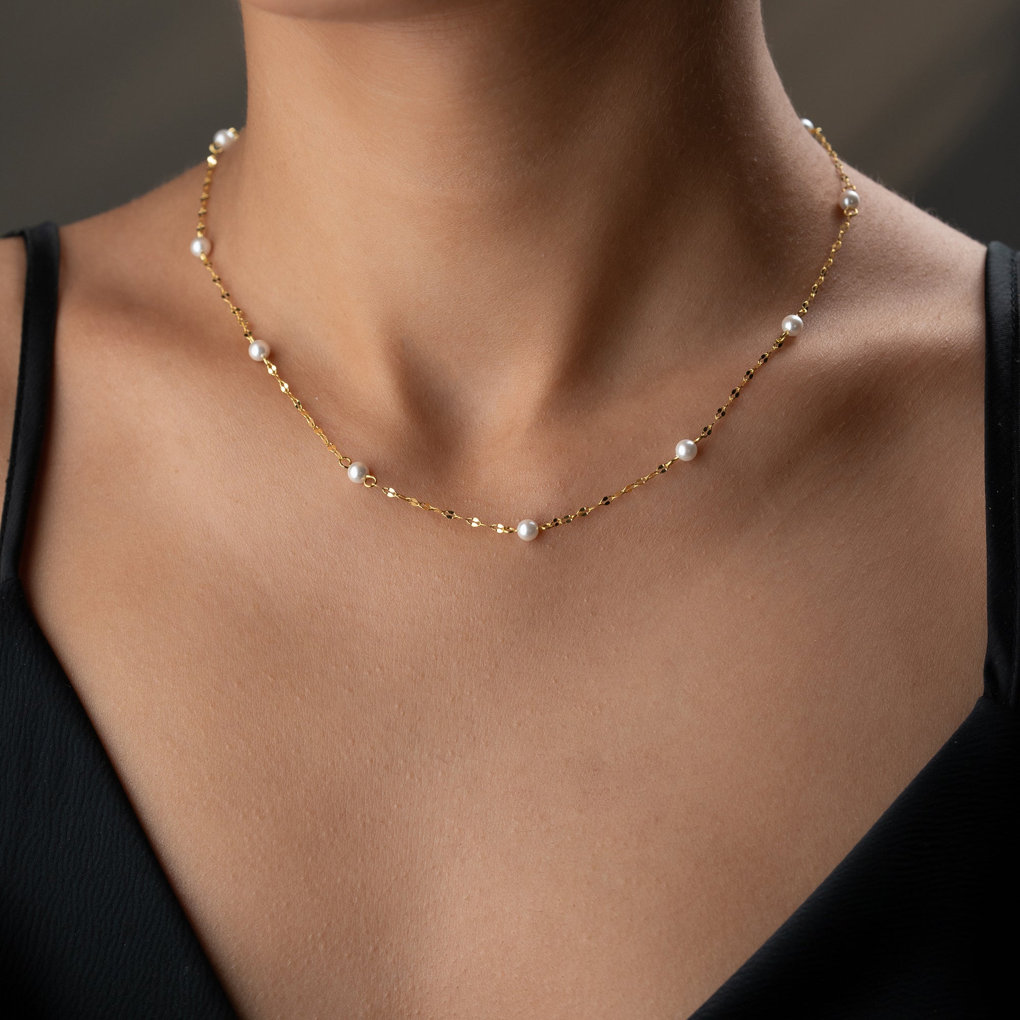 MULTI PEARL HALSKETTE | 925 SILBER