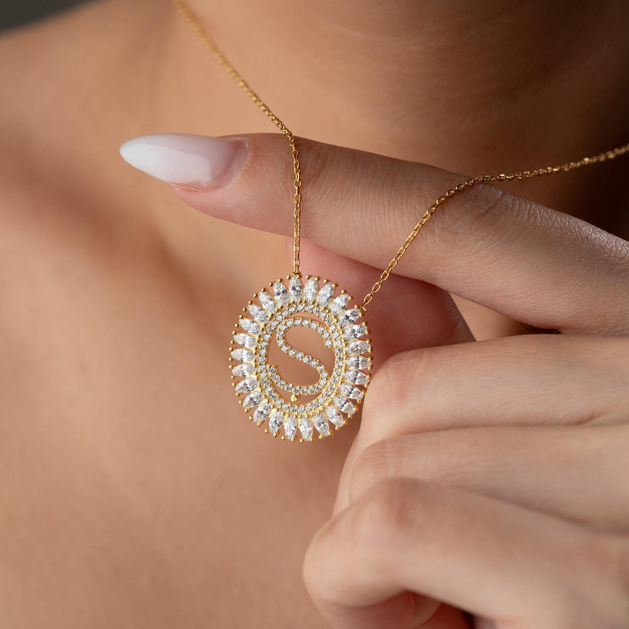 LETTER LUXE HALSKETTE | 925 SILBER