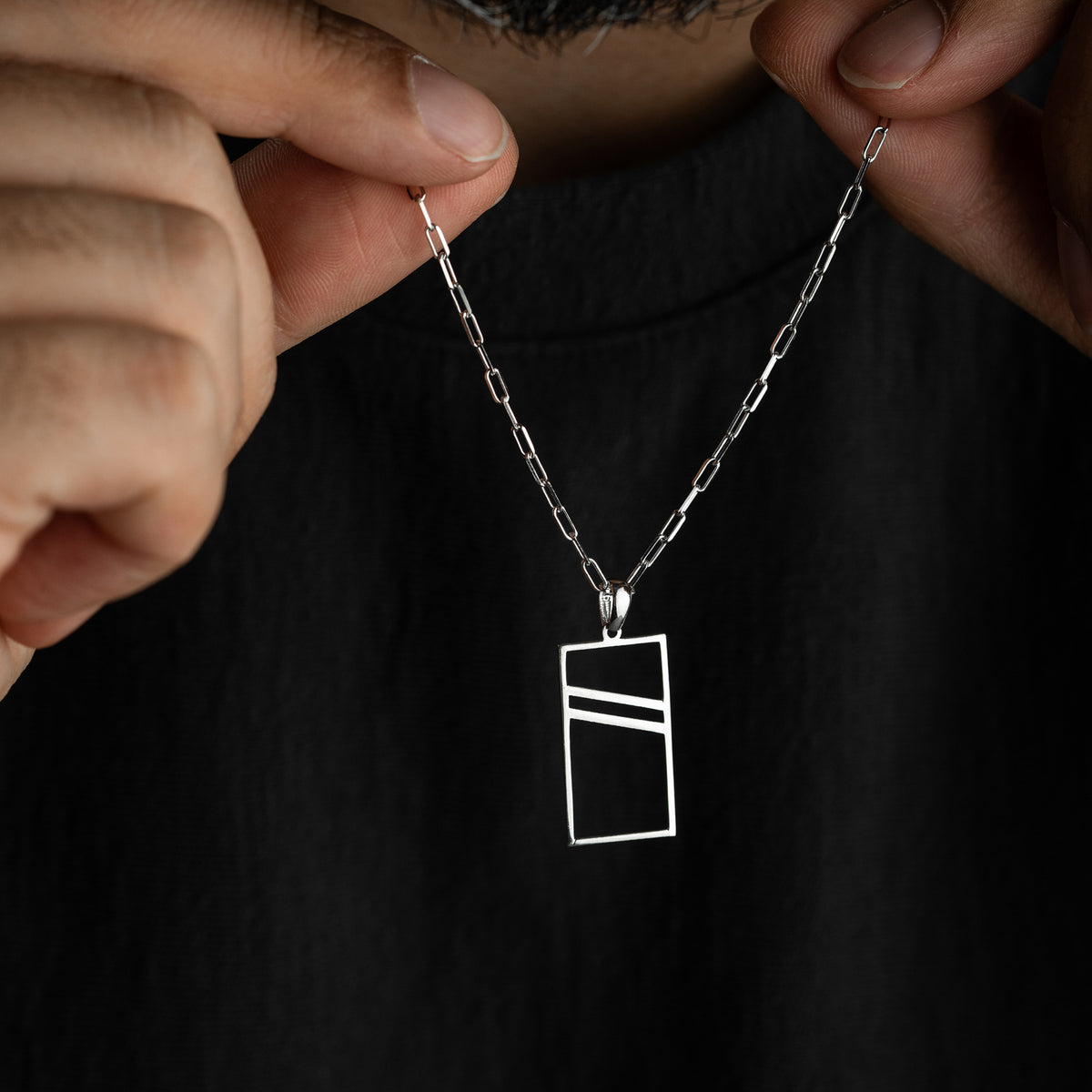 MEN'S PLAIN CHAIN | 925 SILVER