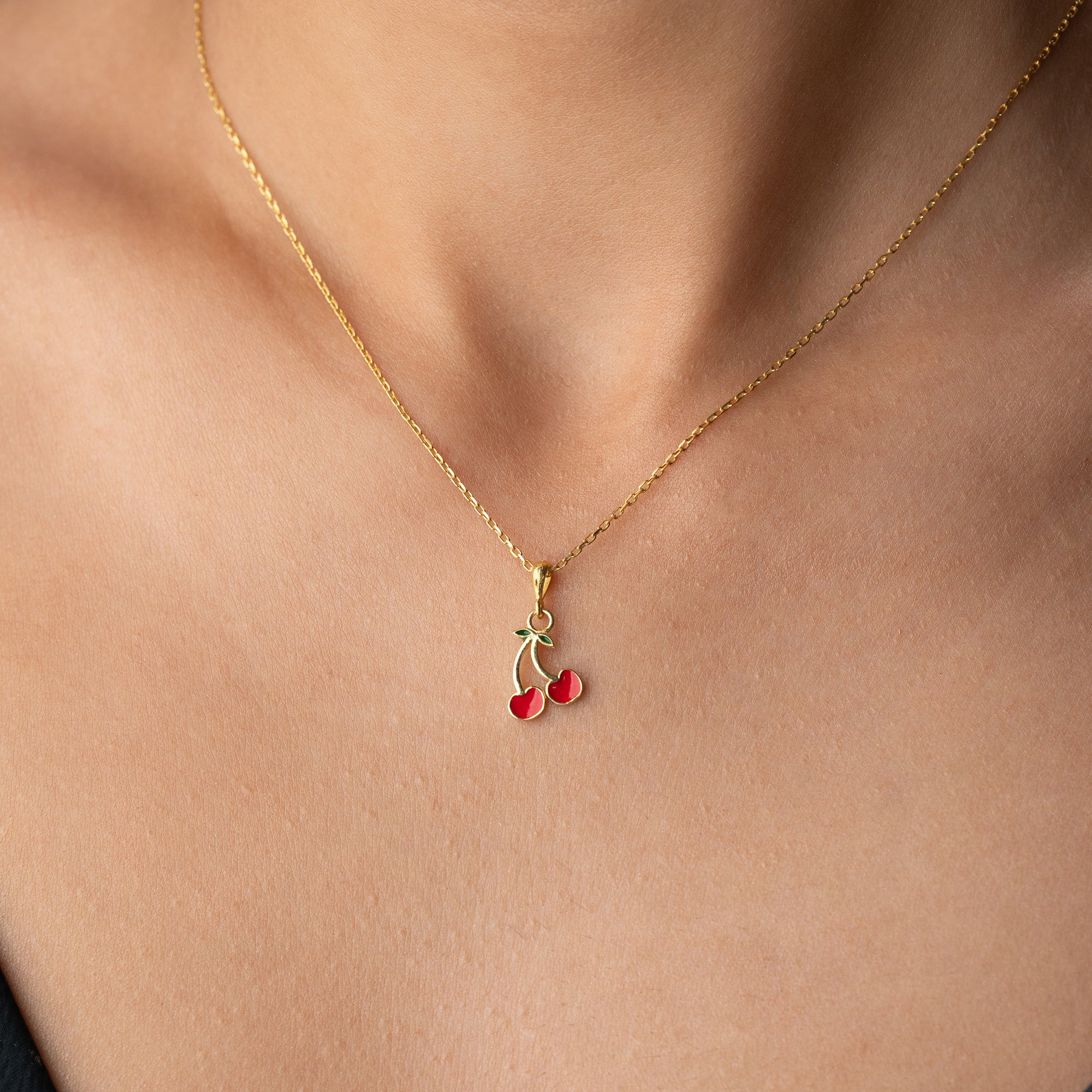SWEET CHERRY HALSKETTE | 925 SILBER
