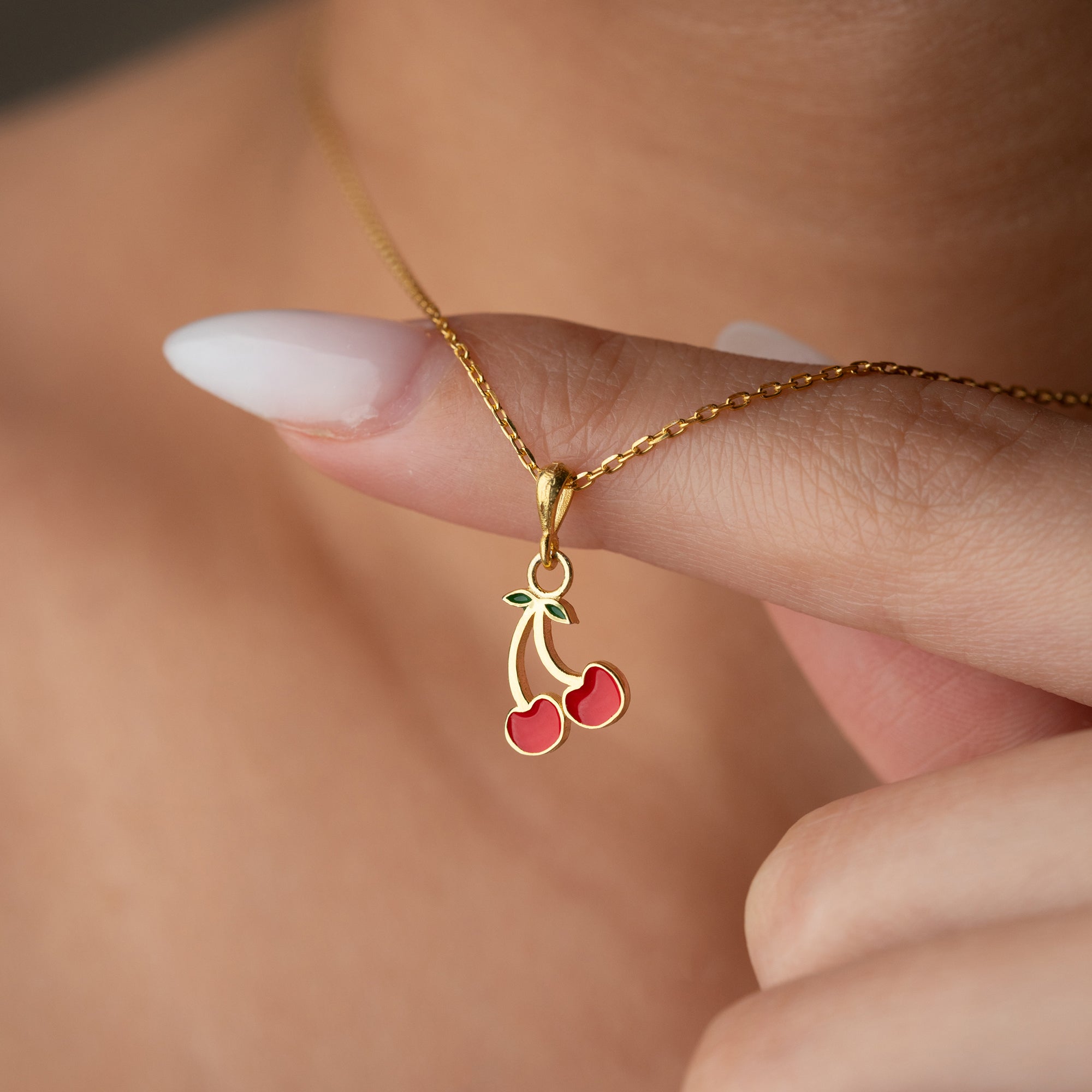 SWEET CHERRY HALSKETTE | 925 SILBER