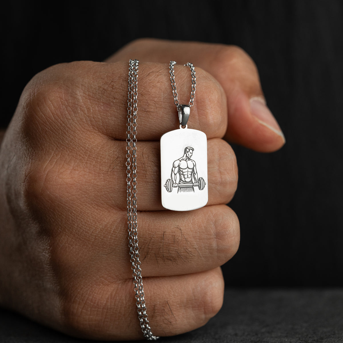 BOX HERREN HALSKETTE | 925 SILBER