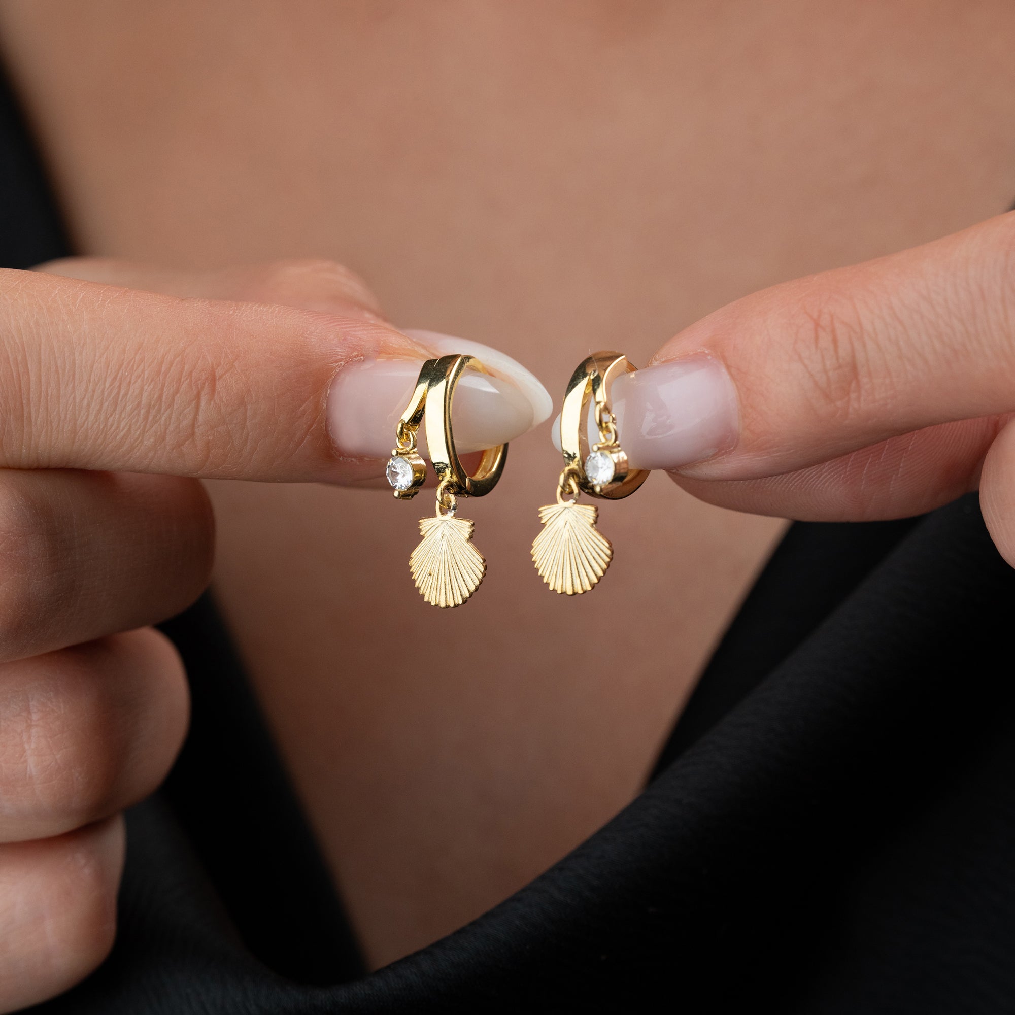TINKA SHELL OHRRINGE | 925 SILBER