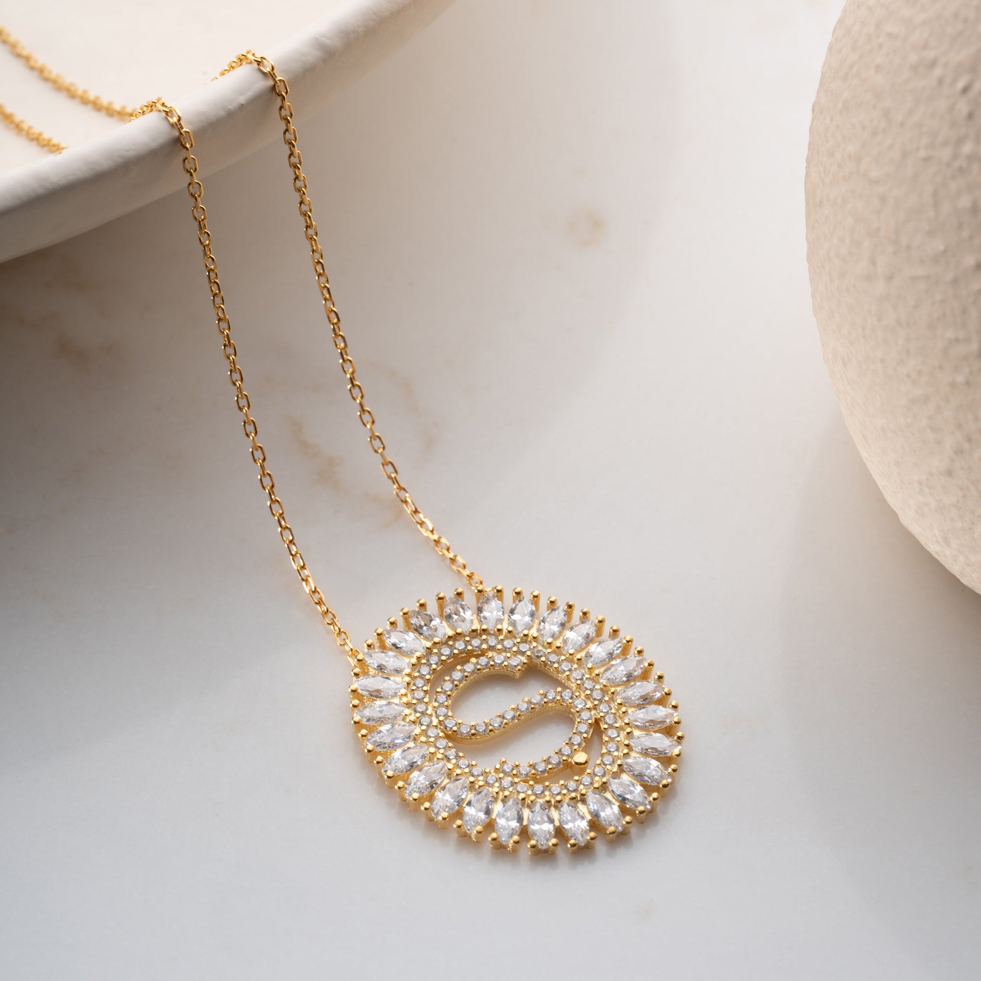 LETTER LUXE HALSKETTE | 925 SILBER
