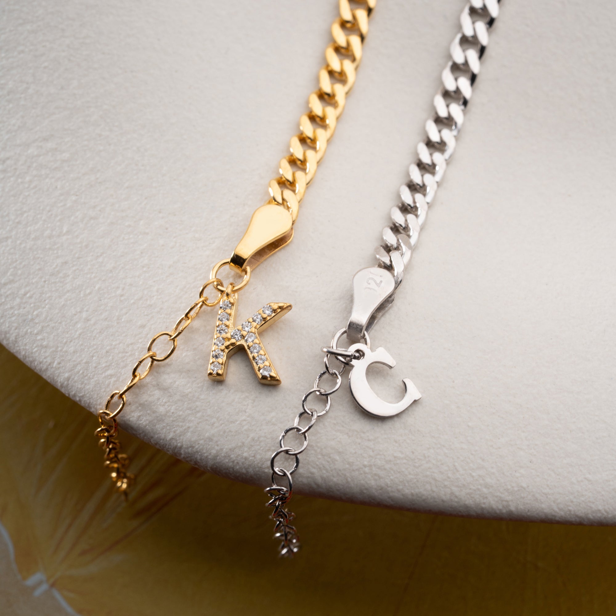 XXL GOURMET PARTNER BRACELETS | 925 SILVER