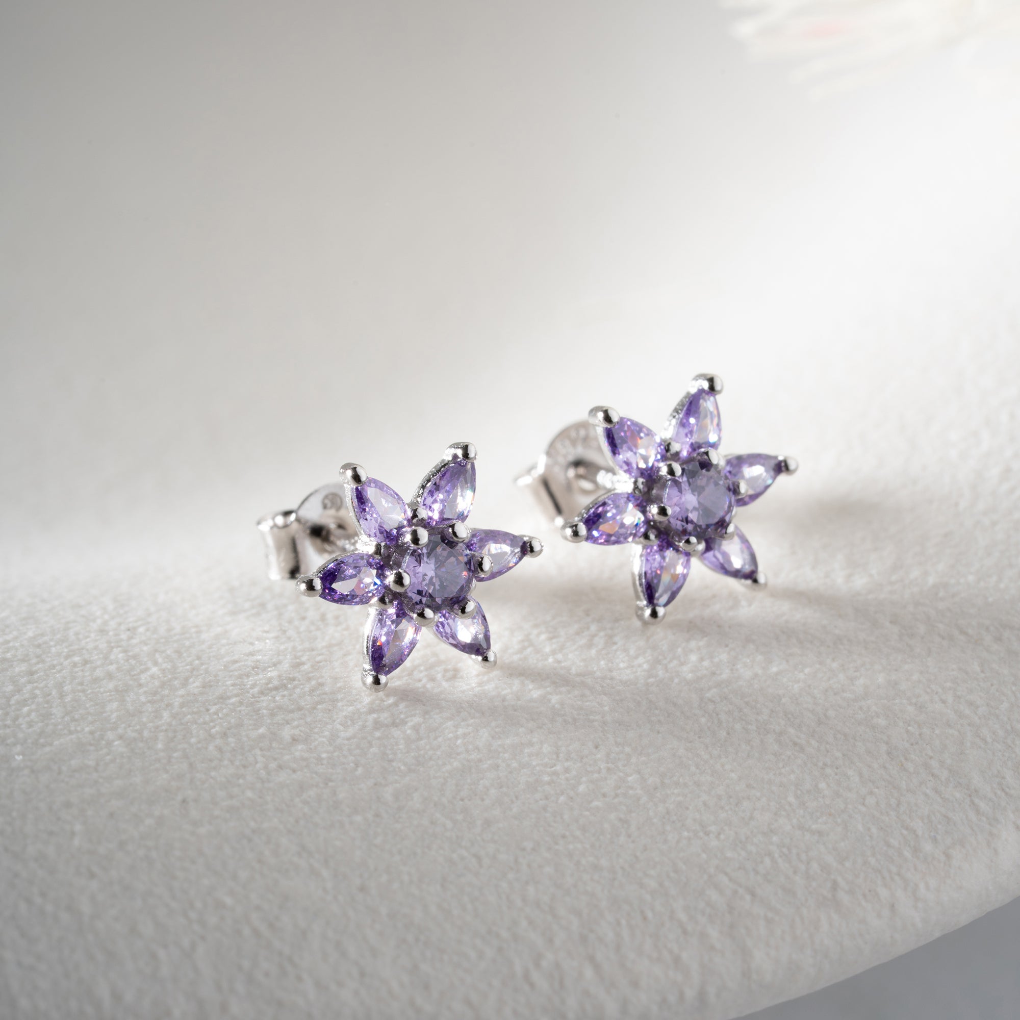 MINI LOTUS OHRRINGE | 925 SILBER