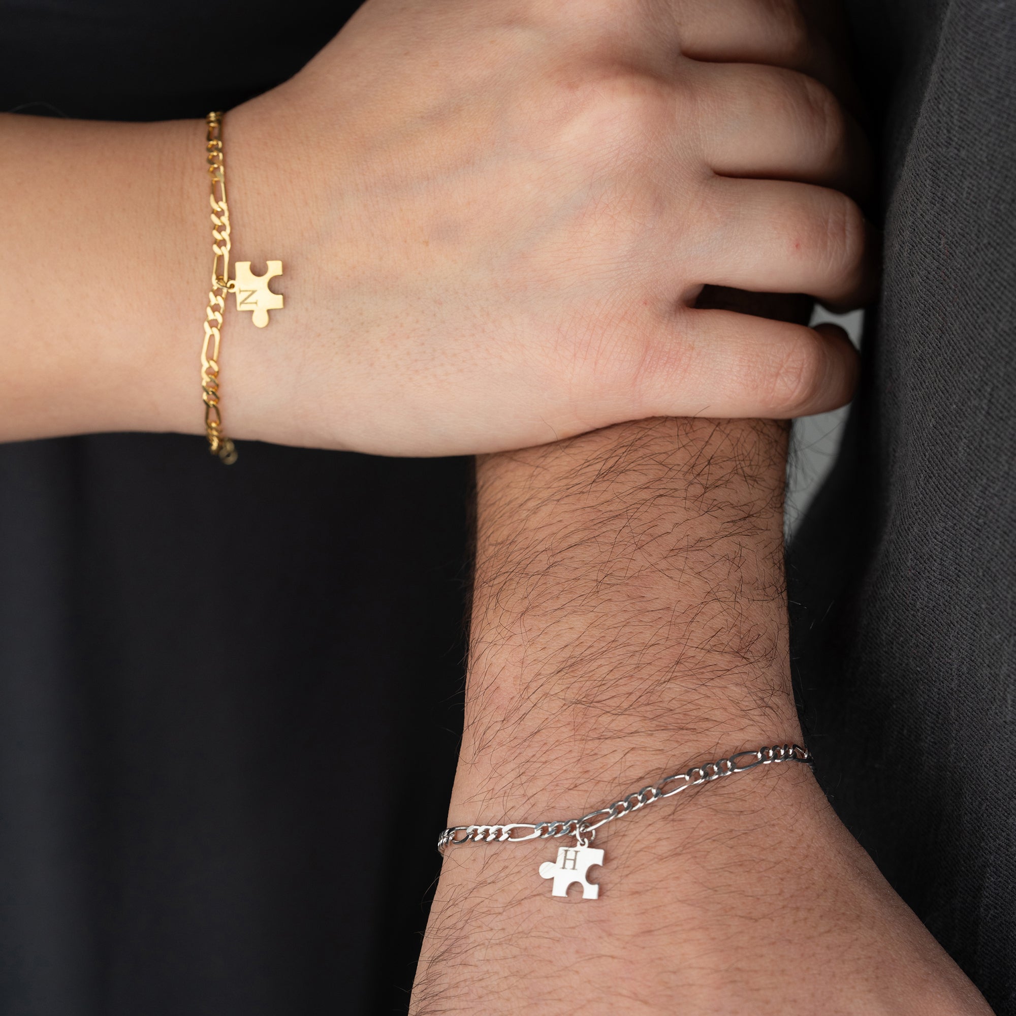 PARTNER PUZZLE ARMBAND | 925 SILBER