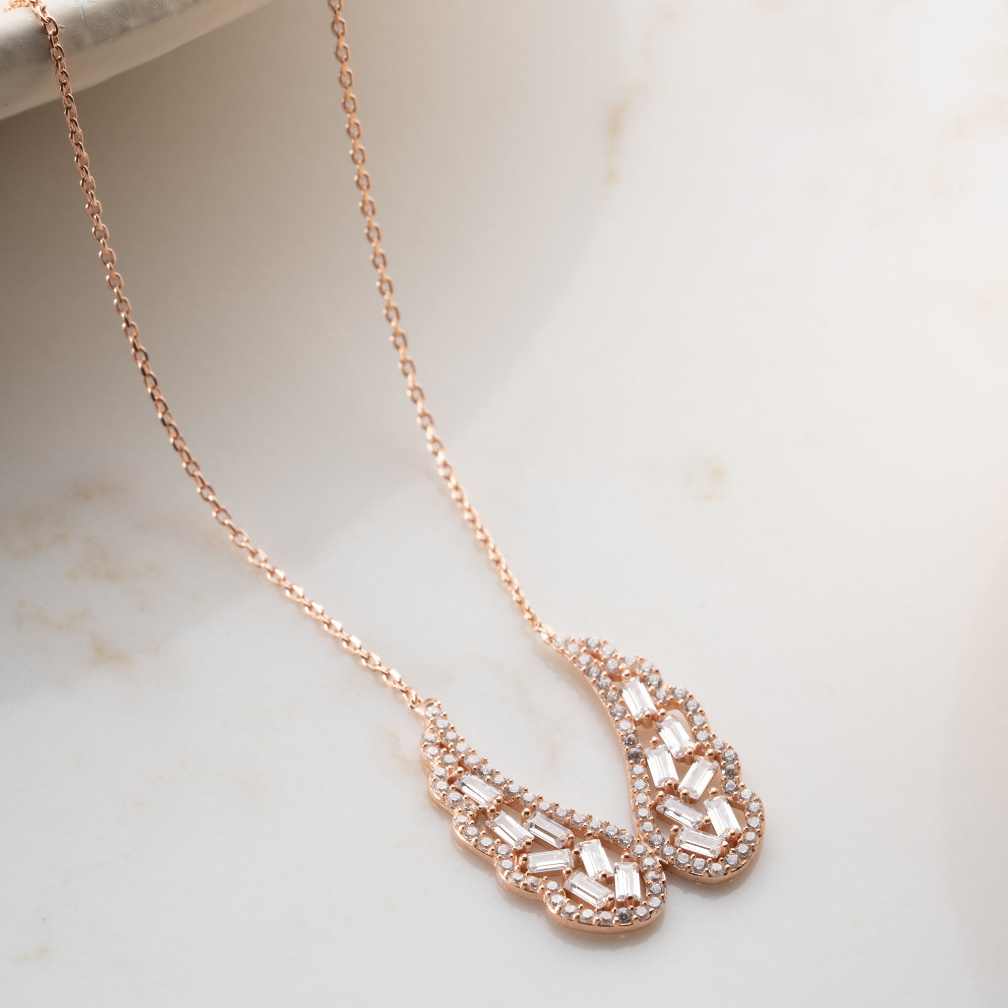 ENGELSFLÜGEL HALSKETTE | 925 SILBER