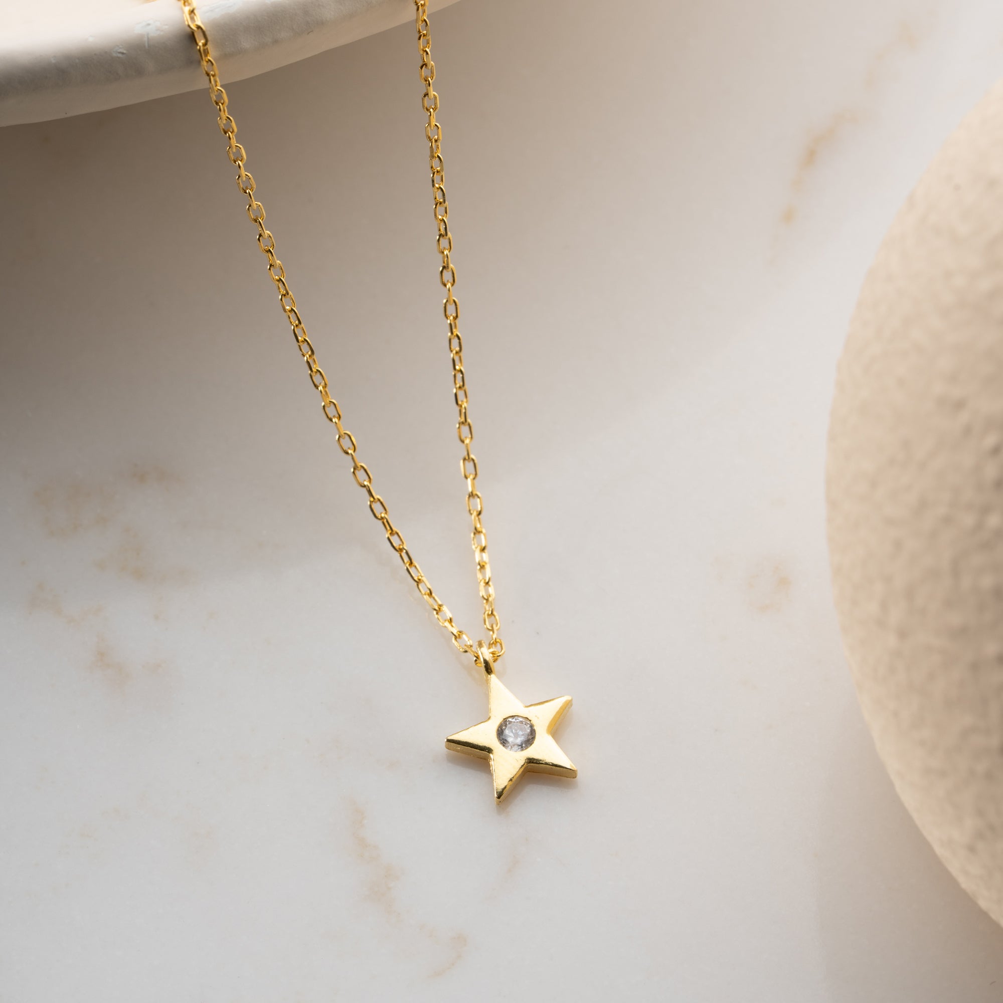 MINI STERN HALSKETTE | 925 SILBER