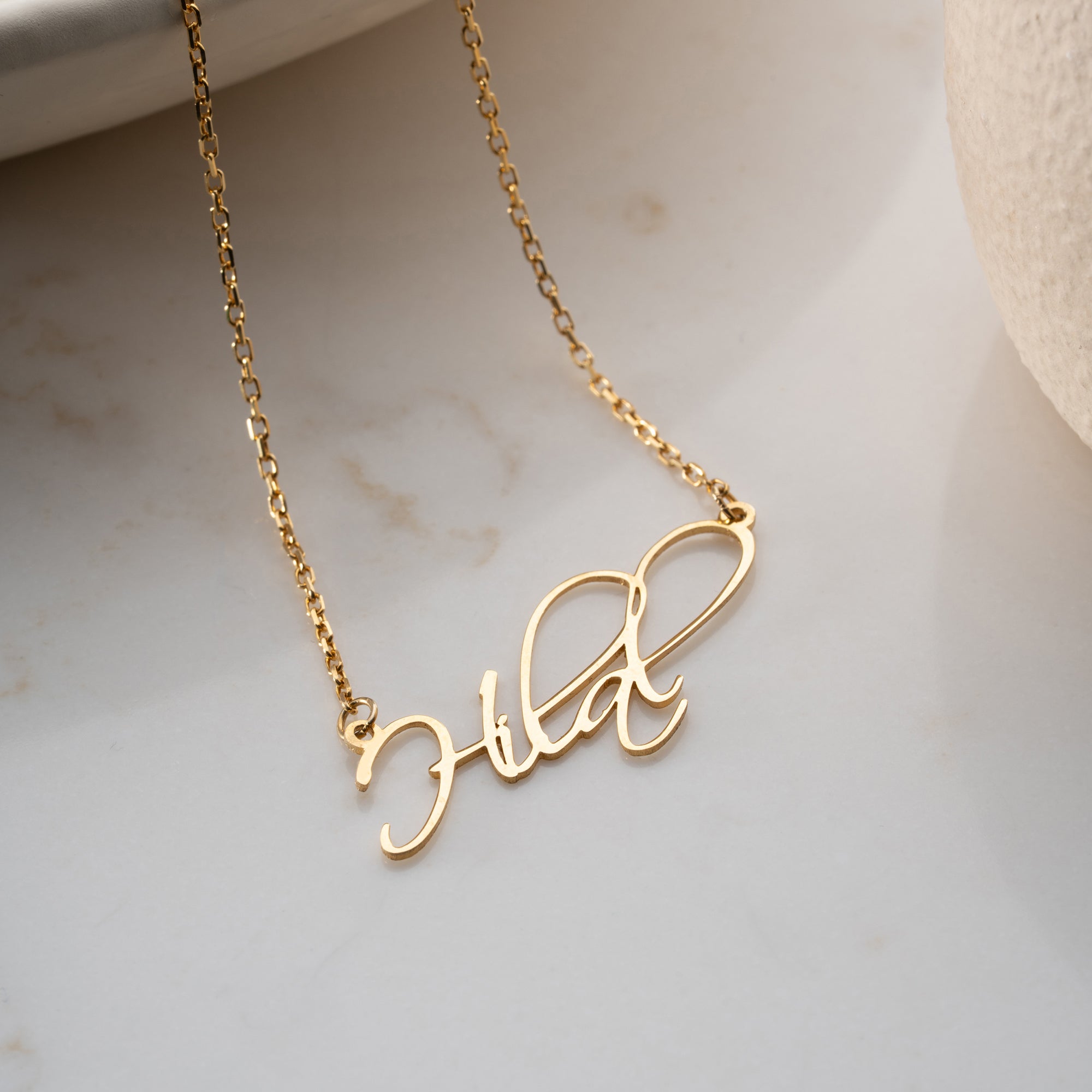 SCRIPT NAMENSKETTE | 925 SILBER