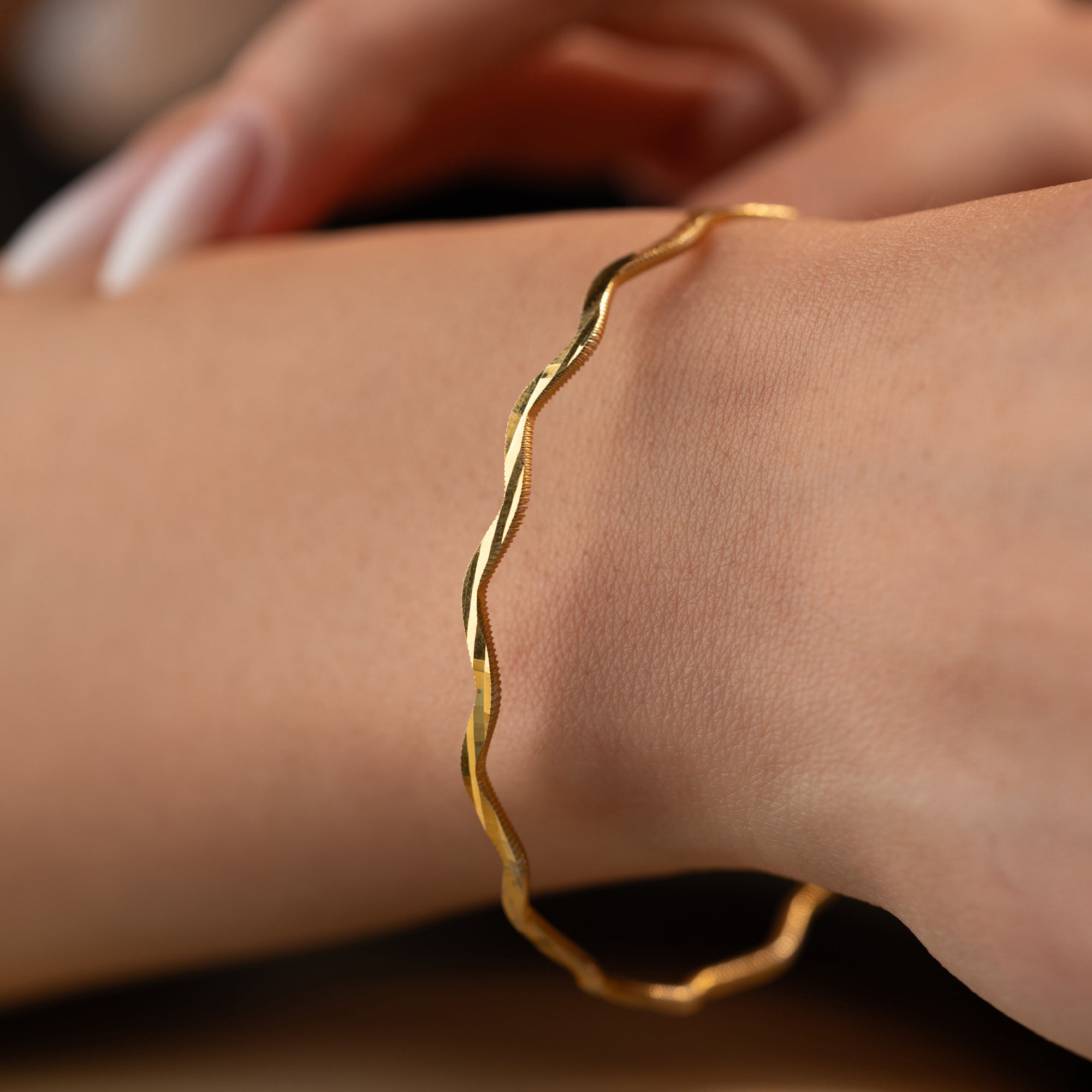 ZIKZAK AJDA ARMREIFEN | 925 SILBER