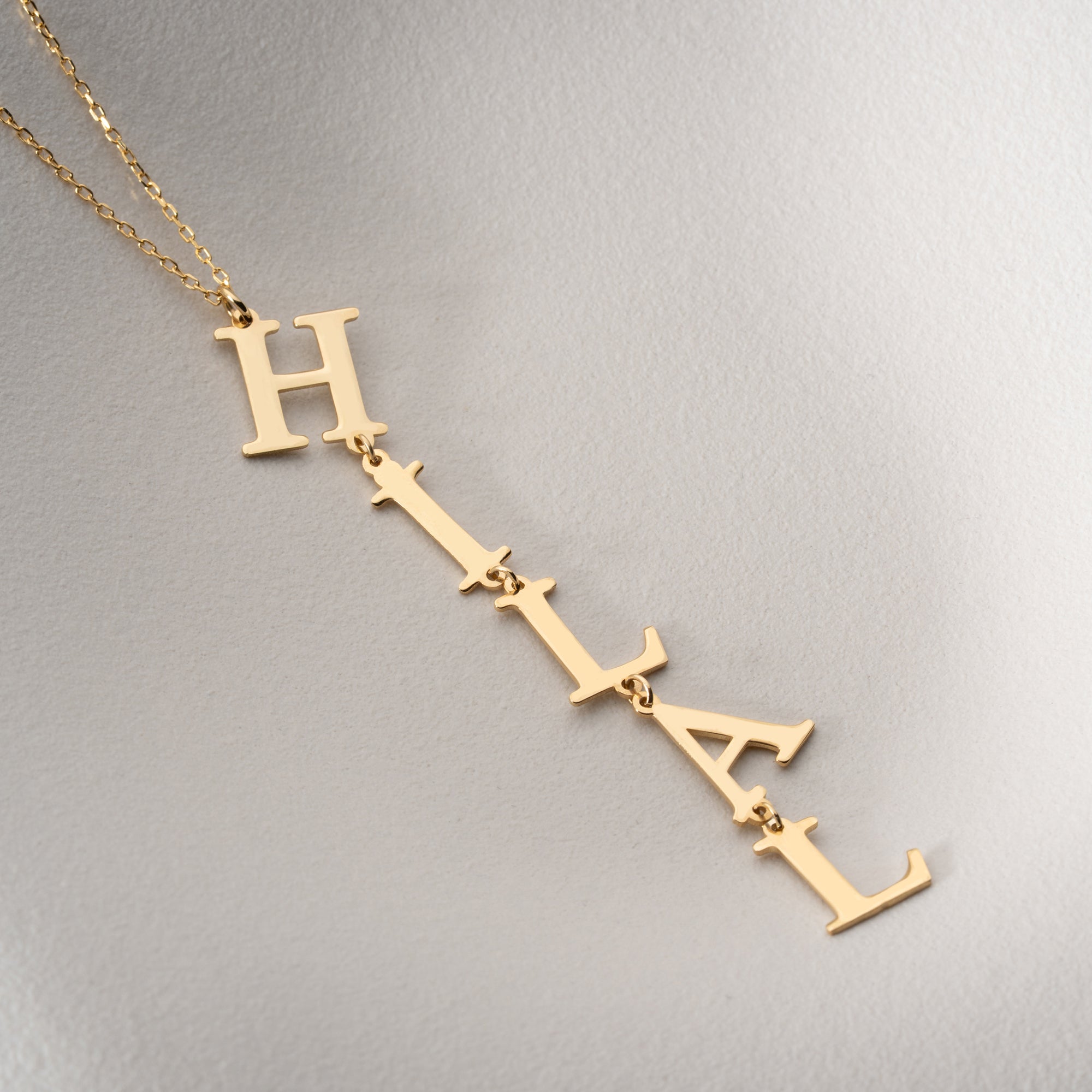 MIA Y NAME NECKLACE | 925 SILVER