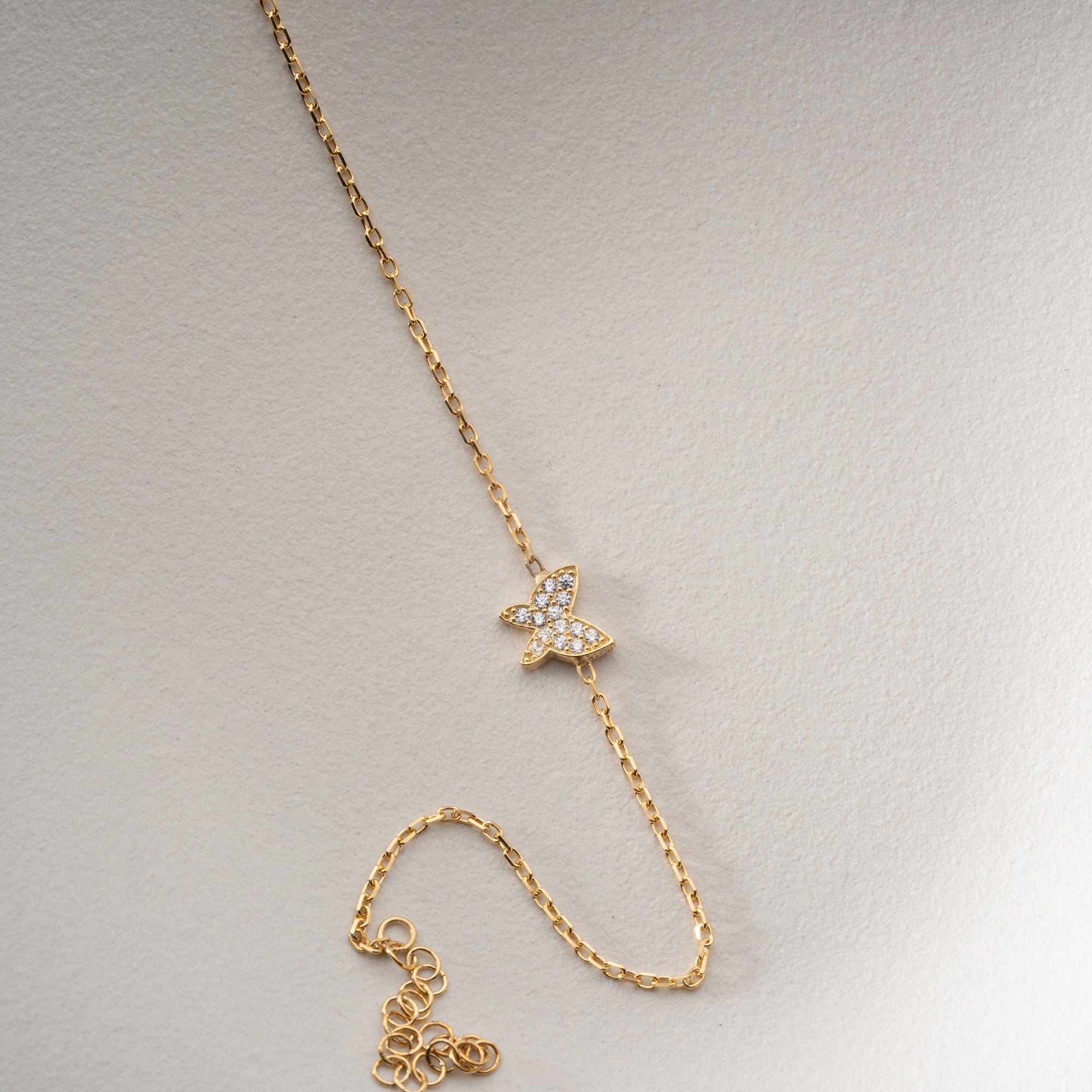 MINIMAL BUTTERFLY BRACELET | 925 SILVER
