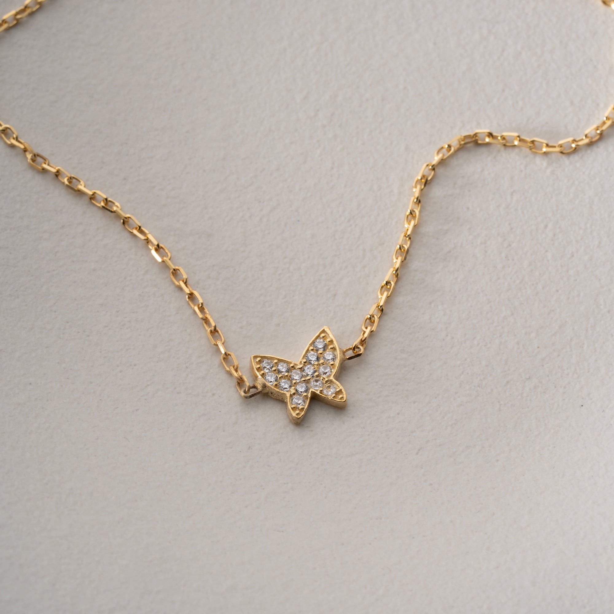MINIMAL BUTTERFLY BRACELET | 925 SILVER