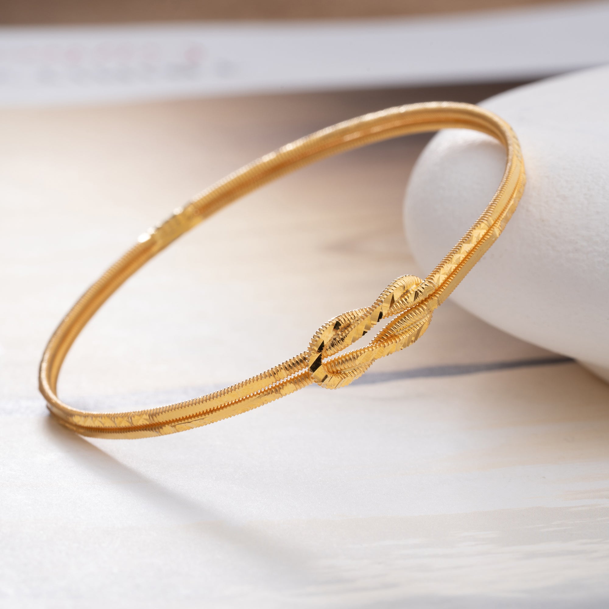 LIEBESKNOTEN AJDA ARMREIFEN | 925 SILBER