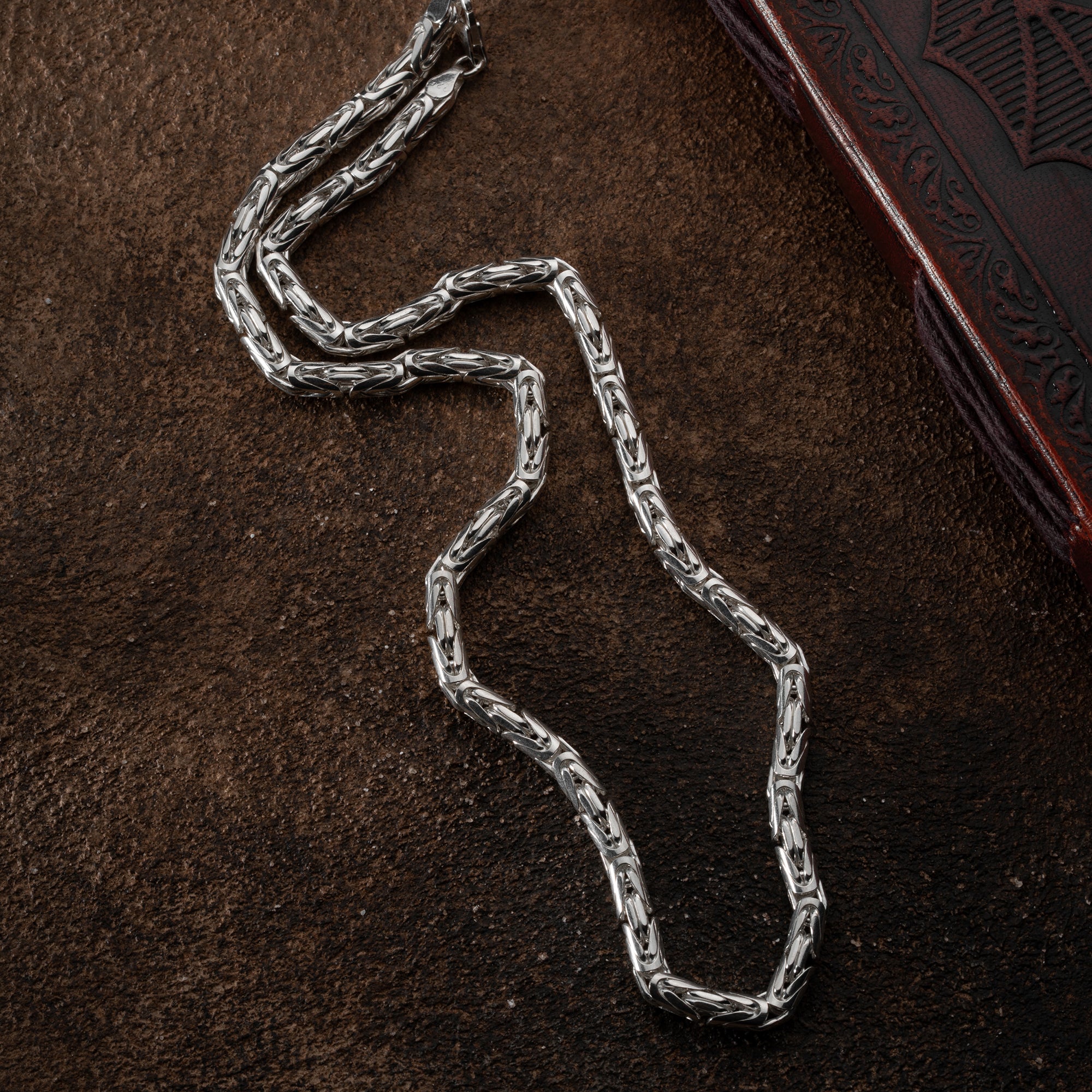 OVAL KÖNIGSKETTE 6 MM | 925 SILBER