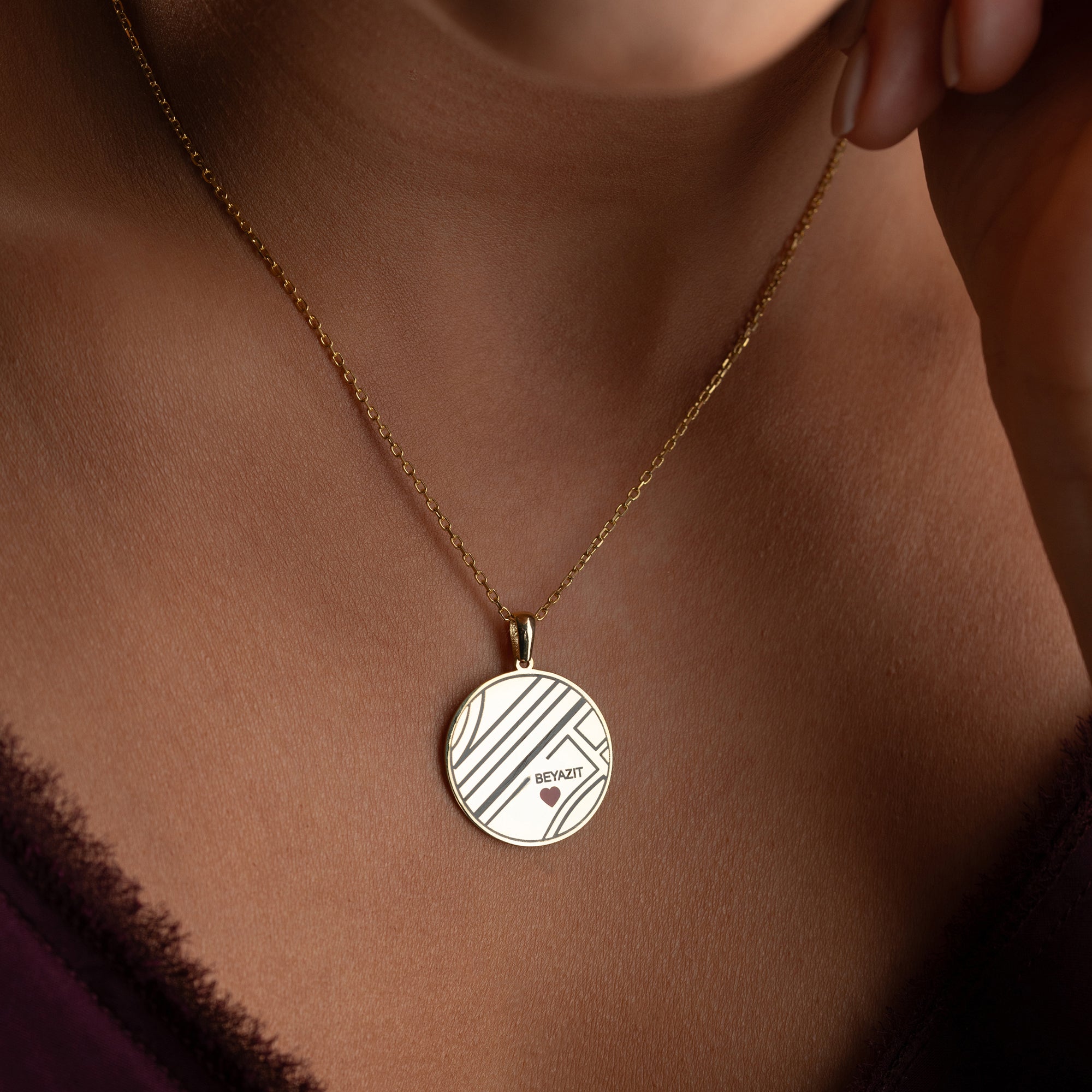BIG BEE NECKLACE | 925 SILVER