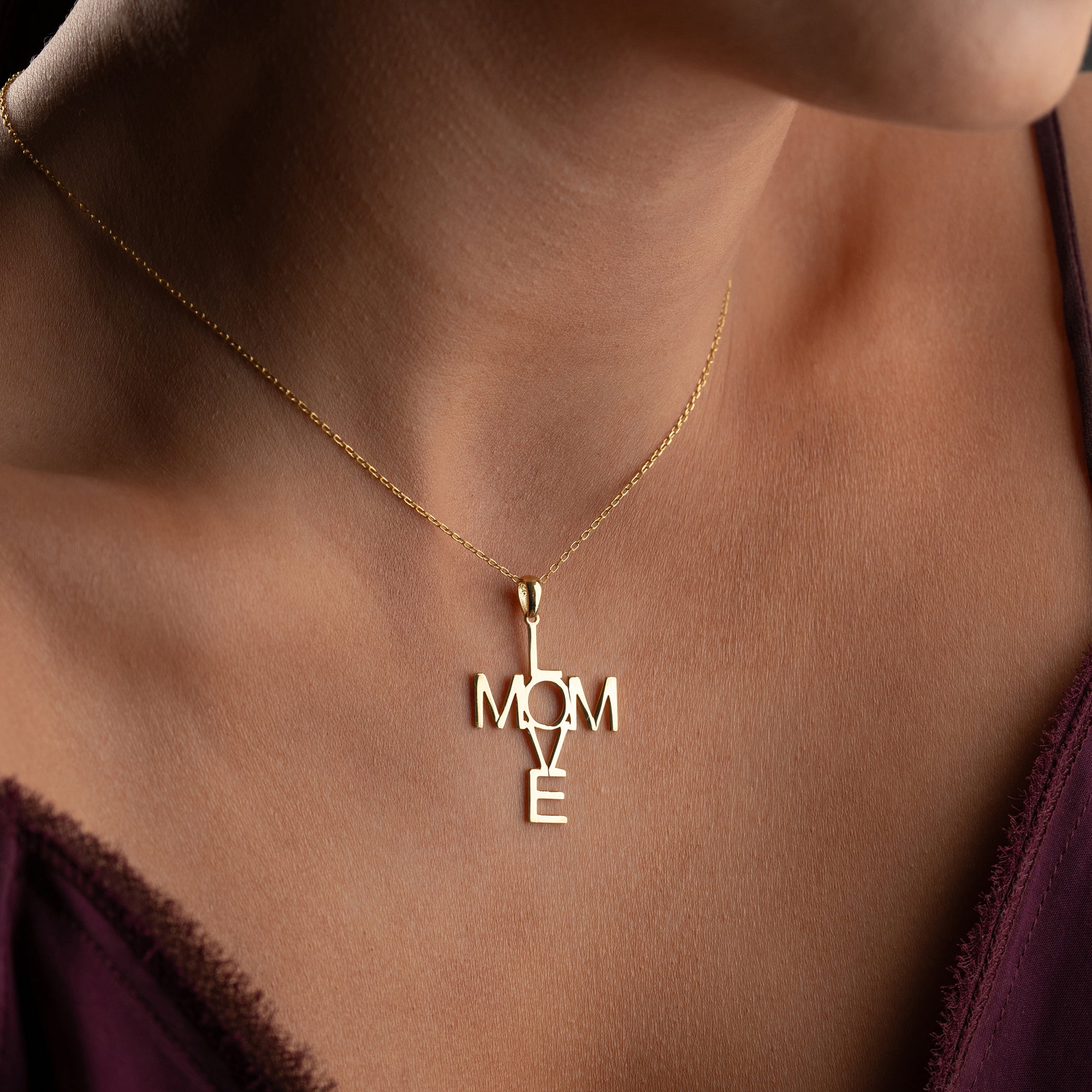 LOVE MOM NECKLACE | 925 SILVER