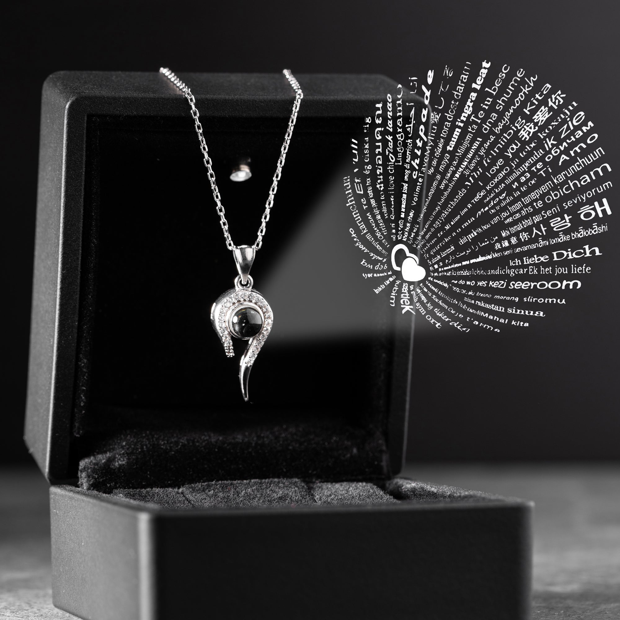 PHOTO ENGRAVING NECKLACE | 925 SILVER