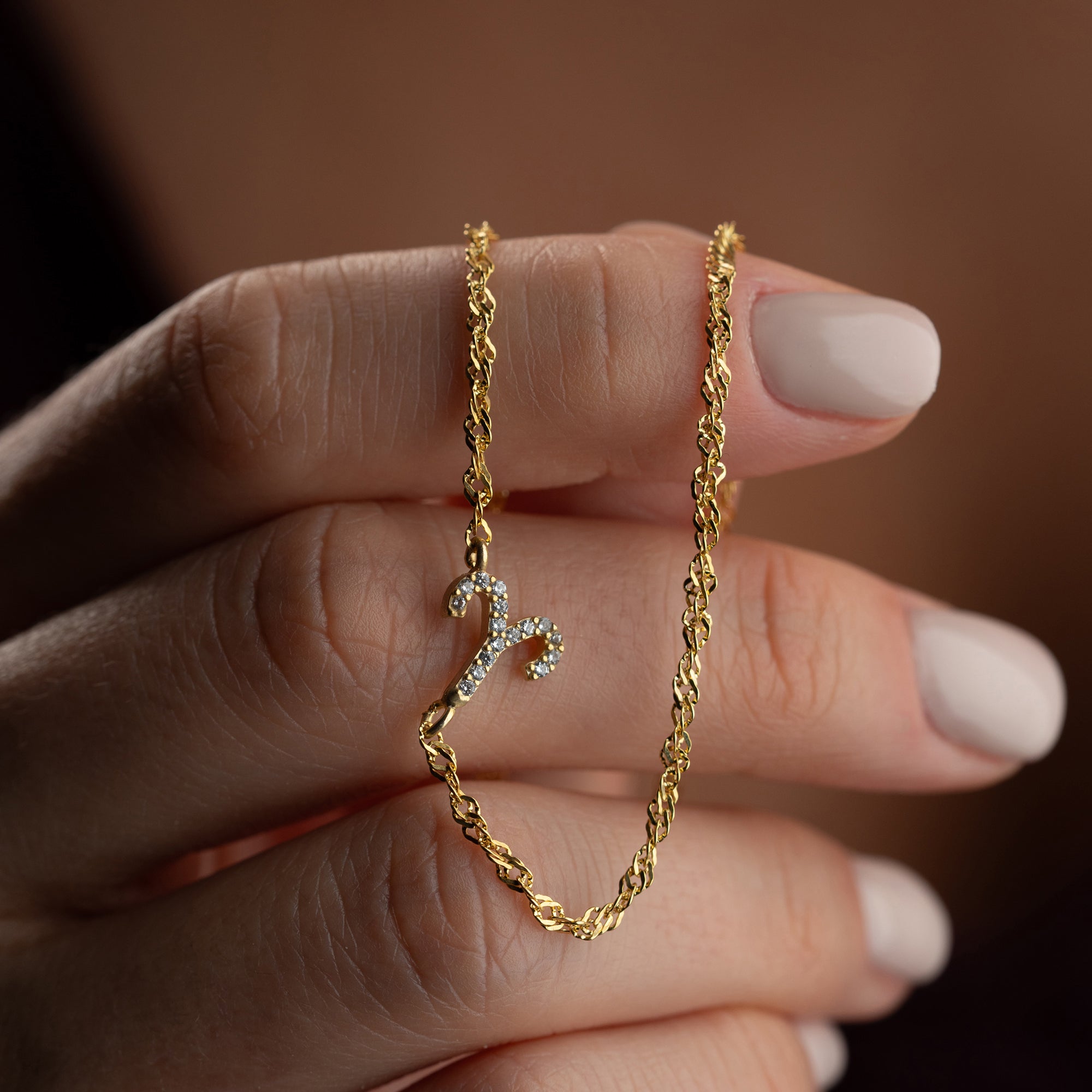 SINGAPUR ZIRKONIA STERNZEICHEN HALSKETTE | 925 SILBER