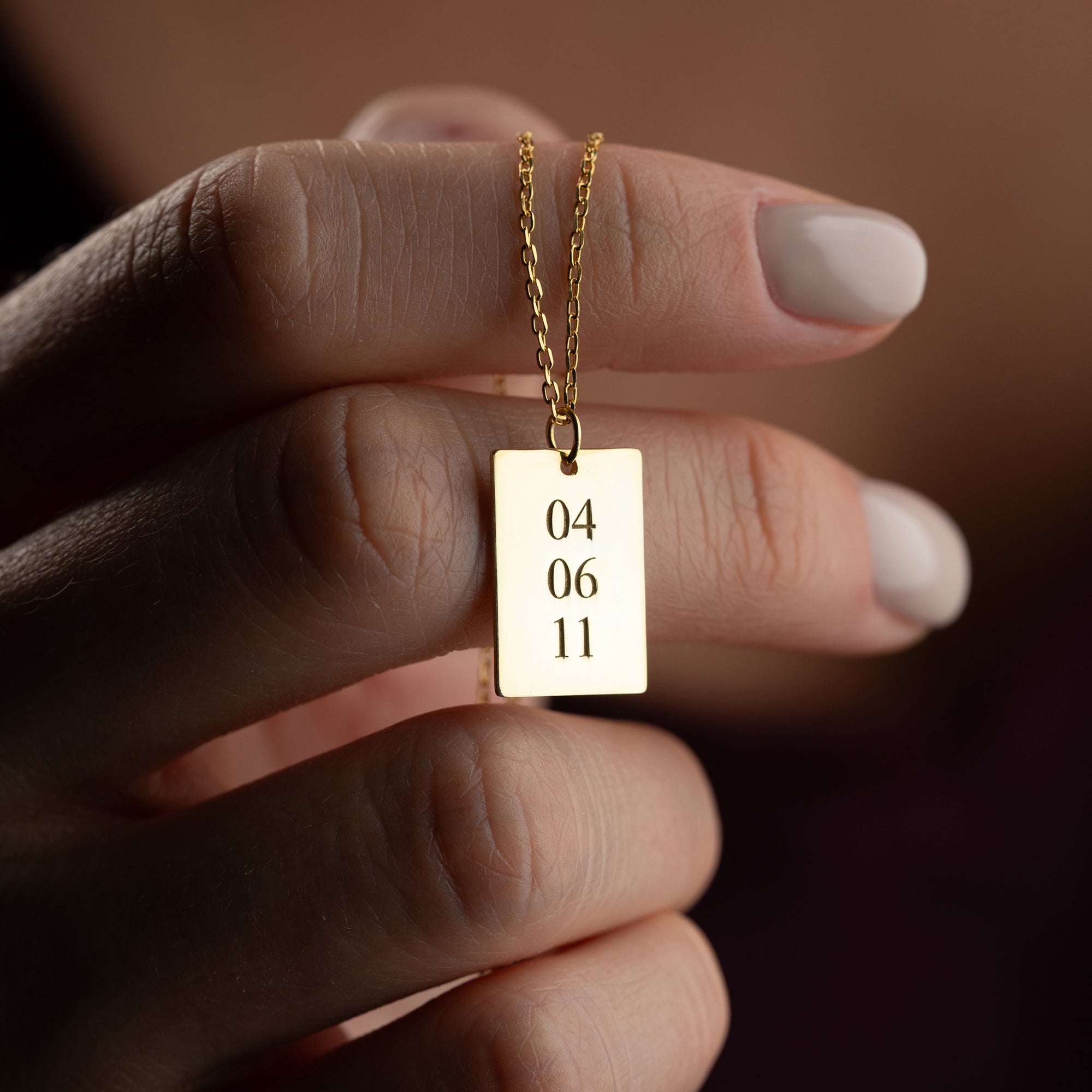 SAVE THE DATE NECKLACE | 925 SILVER