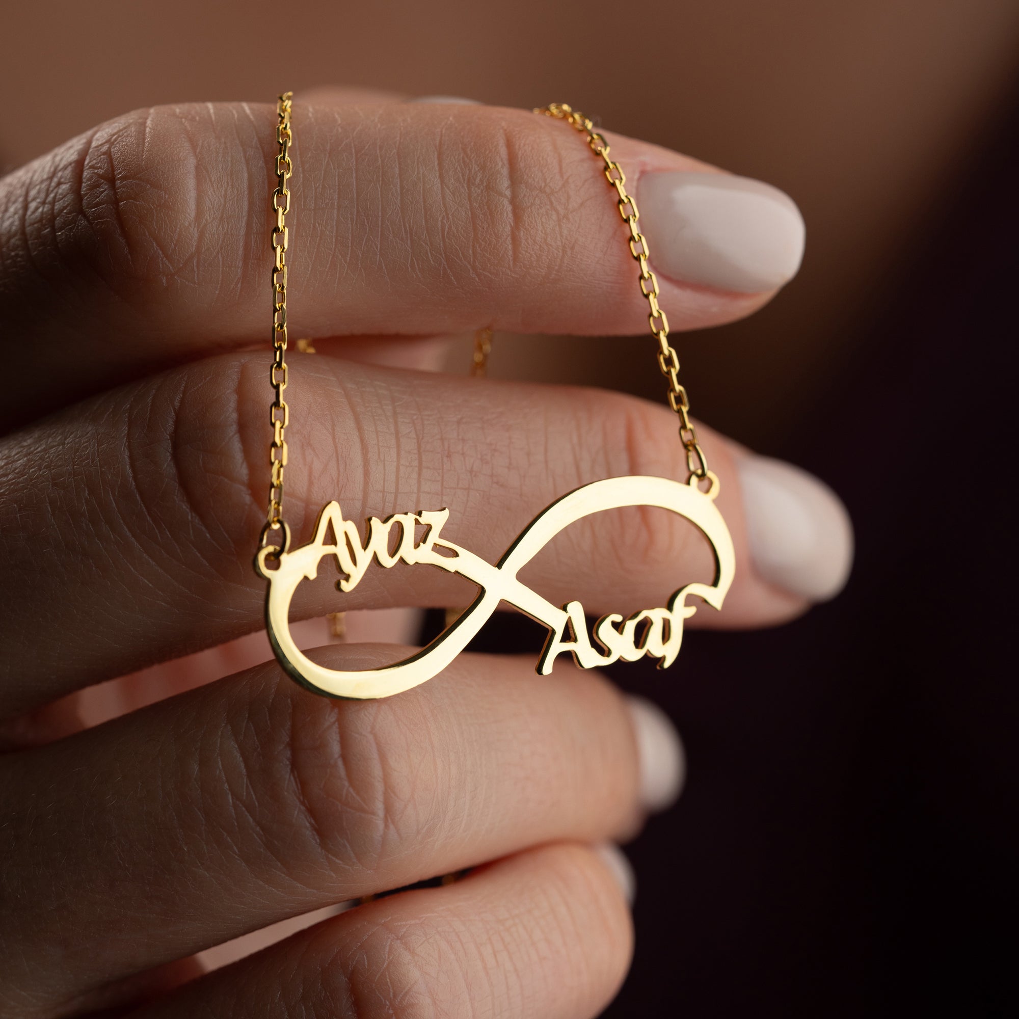 INFINITY NAME NECKLACE | 925 SILVER