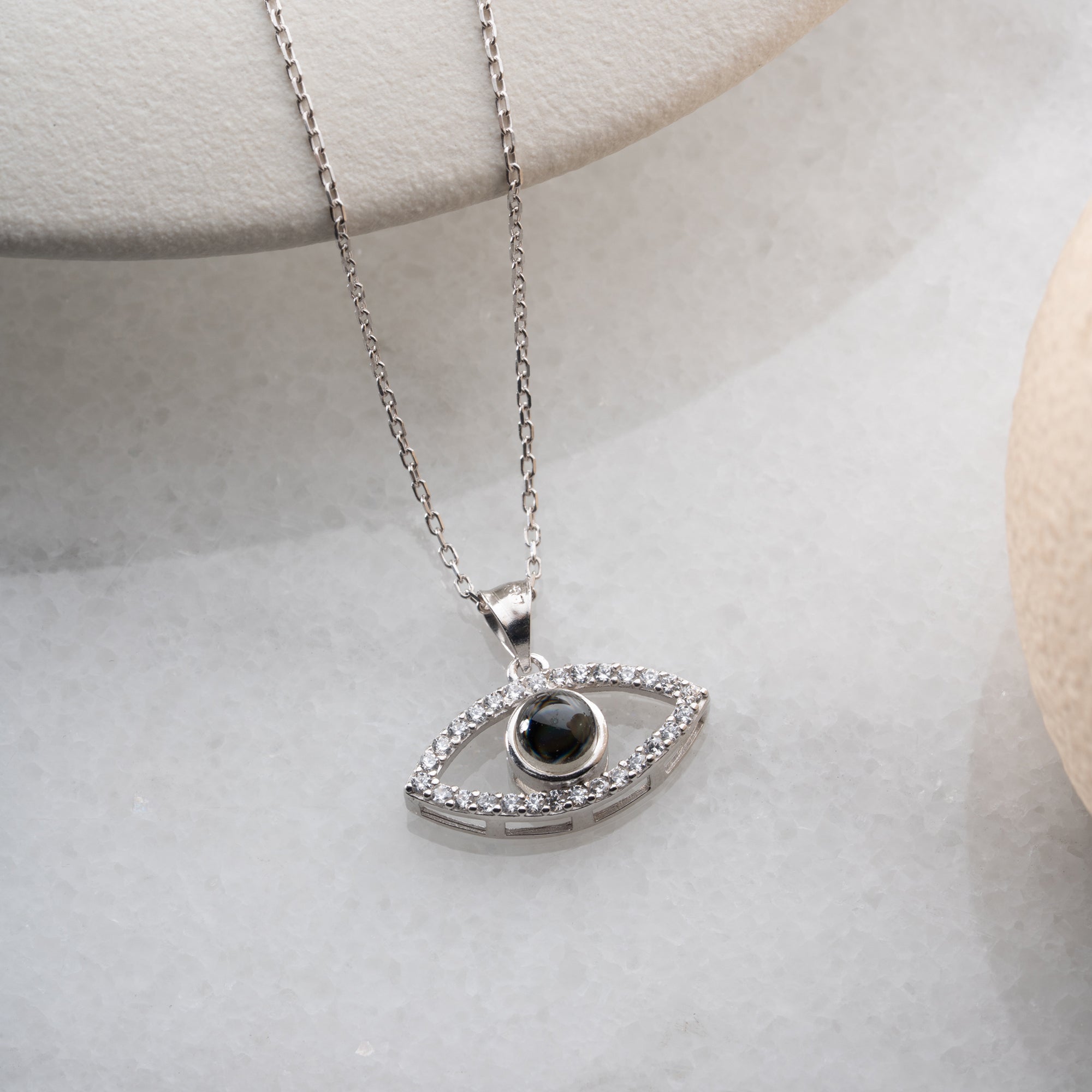 AUGE HALSKETTE | 925 SILBER