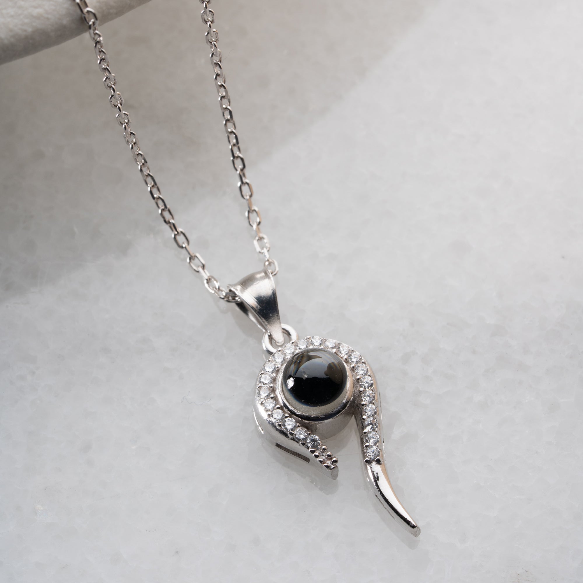 PHOTO ENGRAVING NECKLACE | 925 SILVER