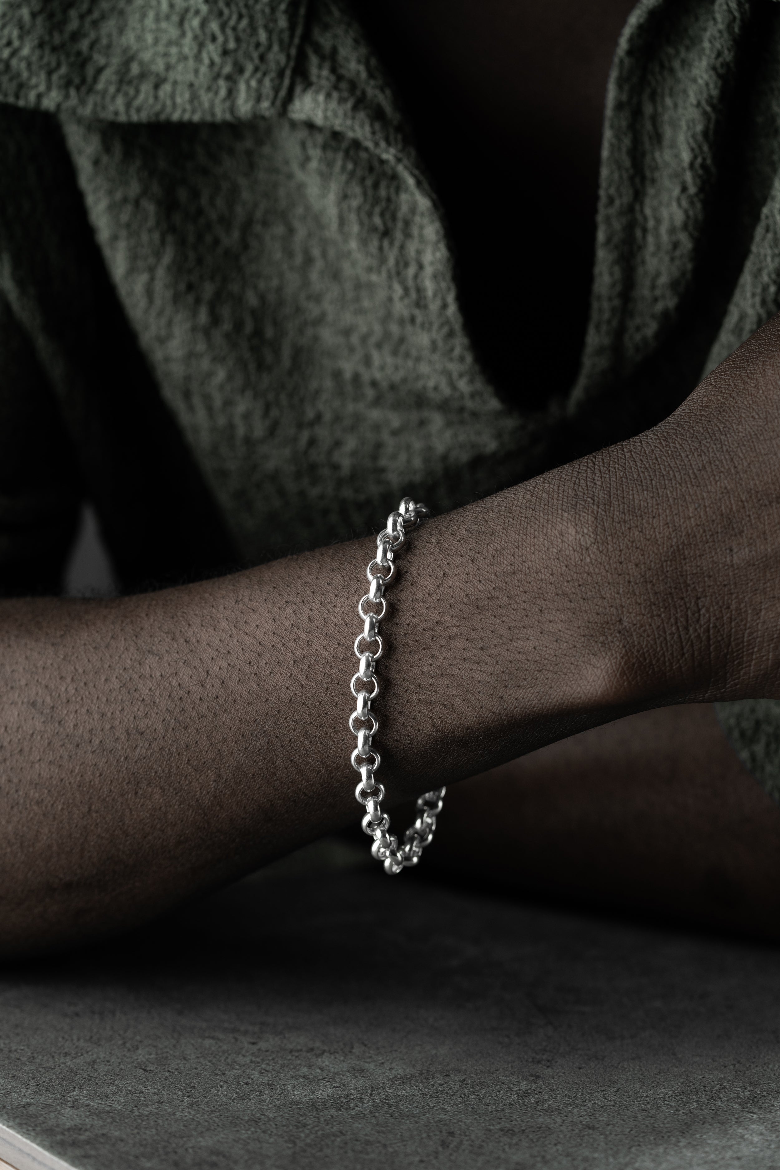 BIG DOCH ARMBAND 5MM | 925 SILBER