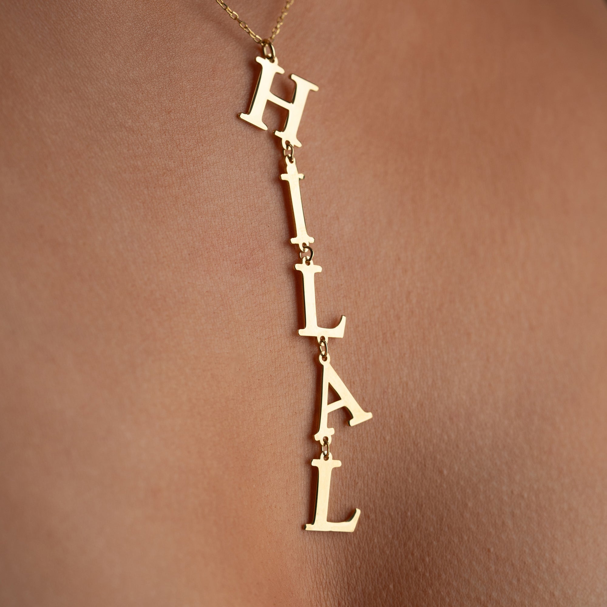 MIA Y NAME NECKLACE | 925 SILVER