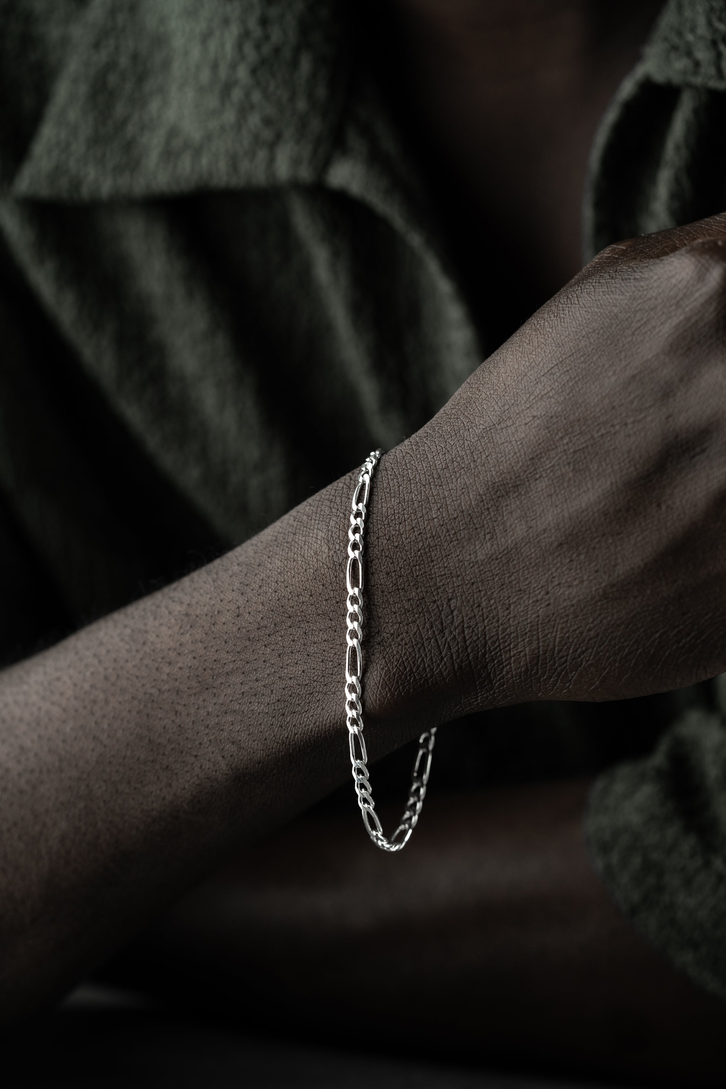 BIG FIGARO ARMBAND| 925 SILBER