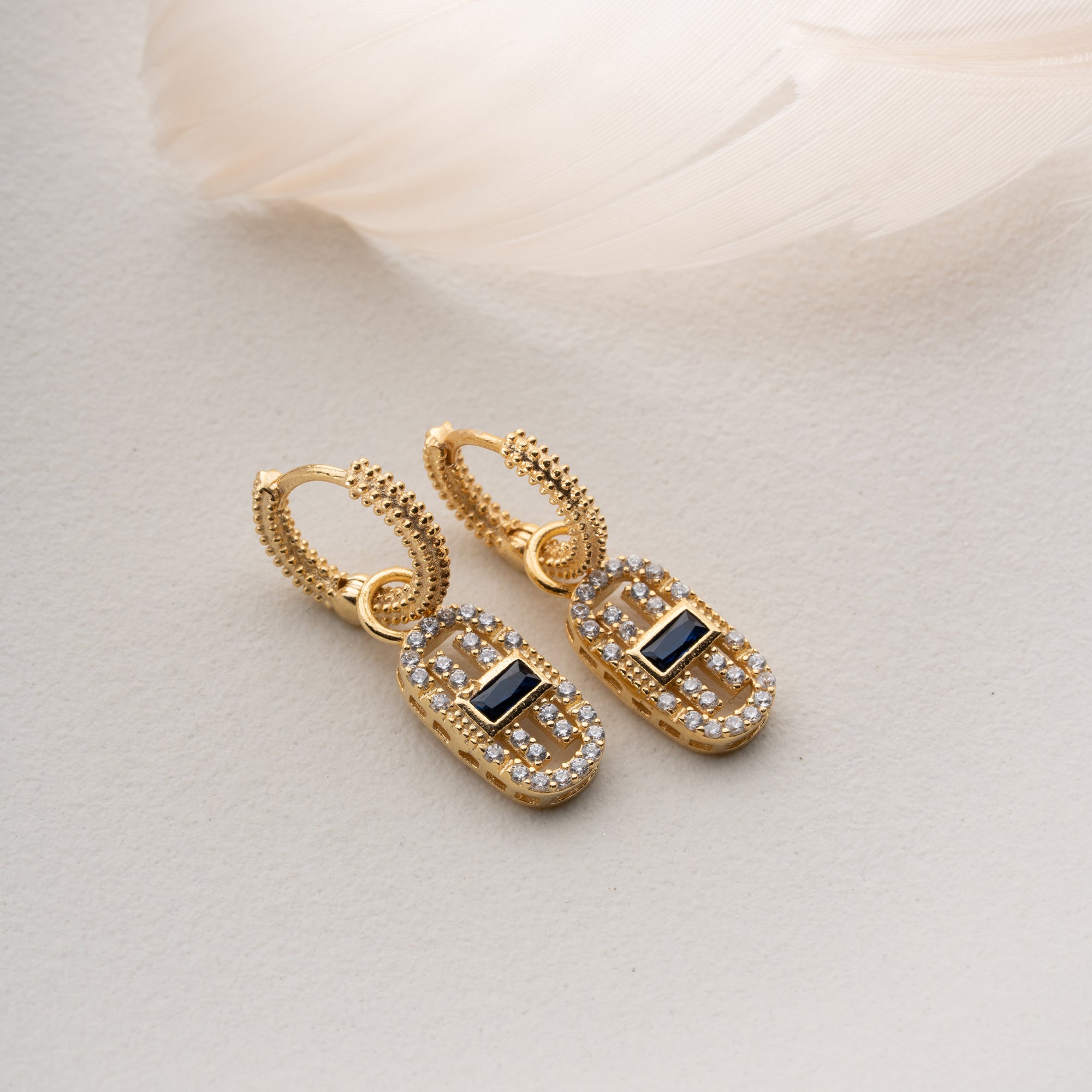 OLVIE EARRINGS | 925 SILVER