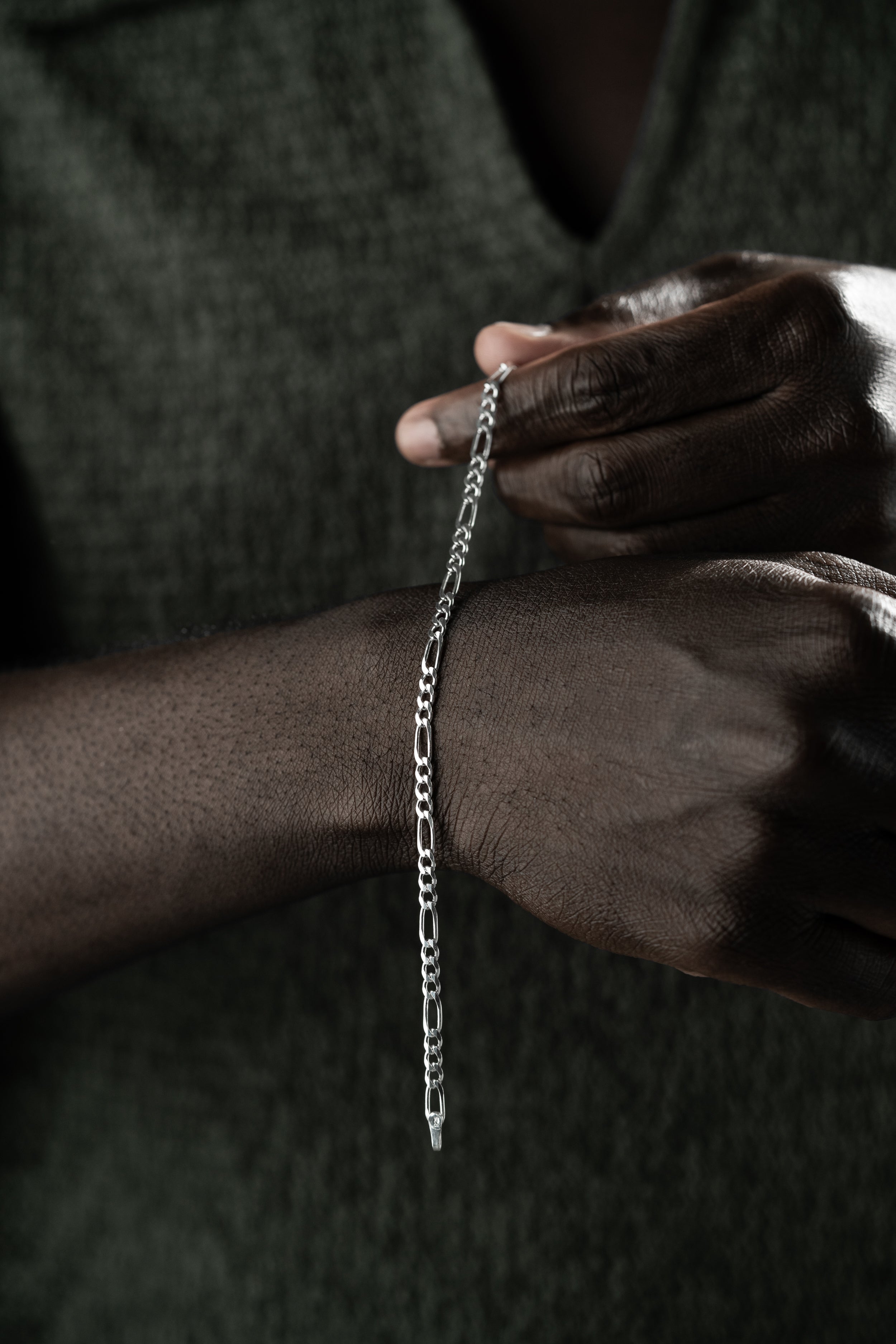 BIG FIGARO ARMBAND| 925 SILBER