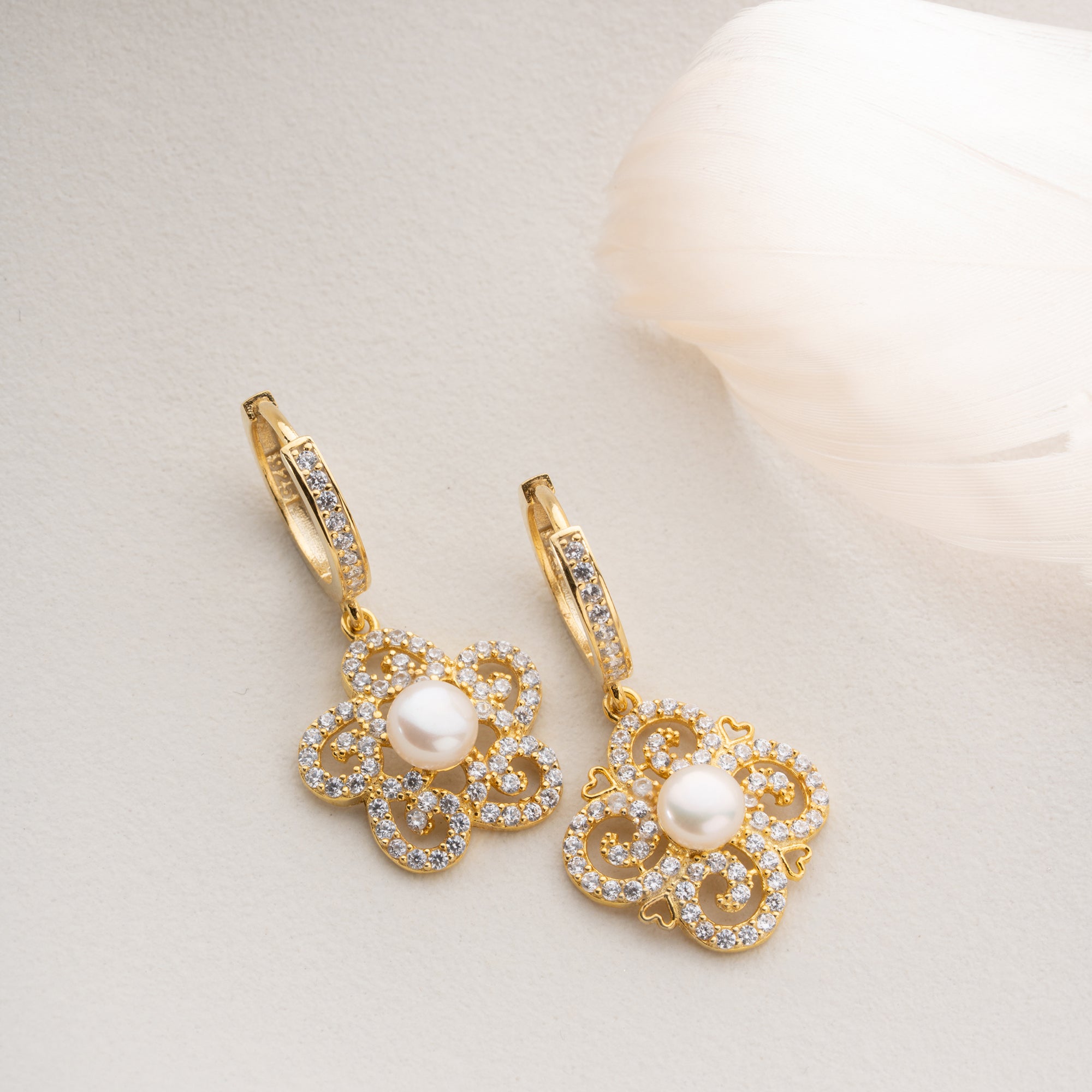 OLVIE EARRINGS | 925 SILVER