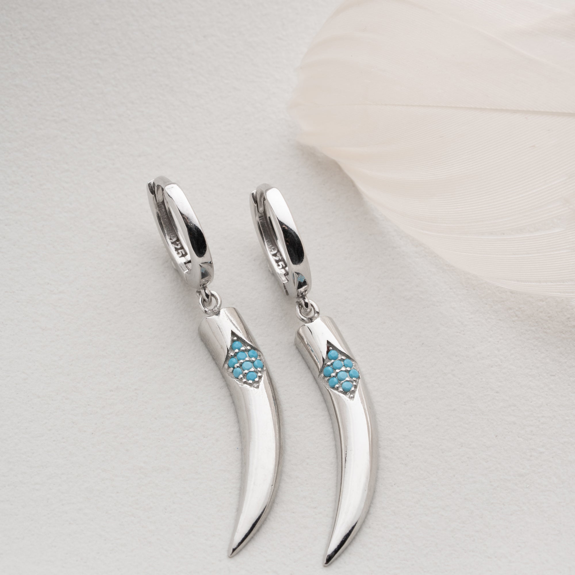 OLVIE EARRINGS | 925 SILVER