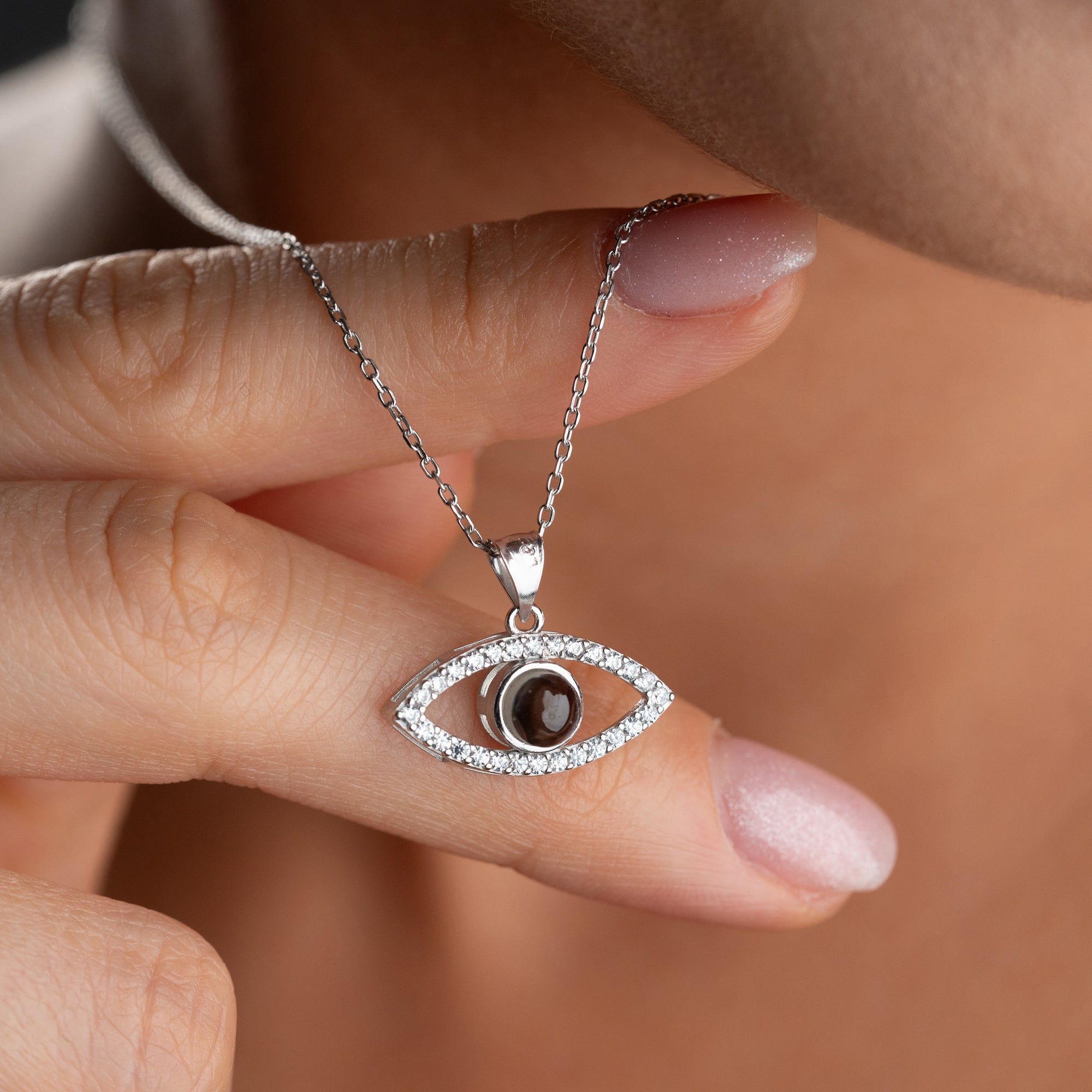 AUGE HALSKETTE | 925 SILBER