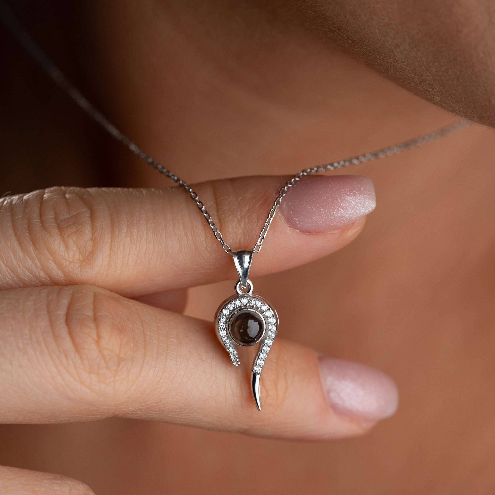 PHOTO ENGRAVING NECKLACE | 925 SILVER