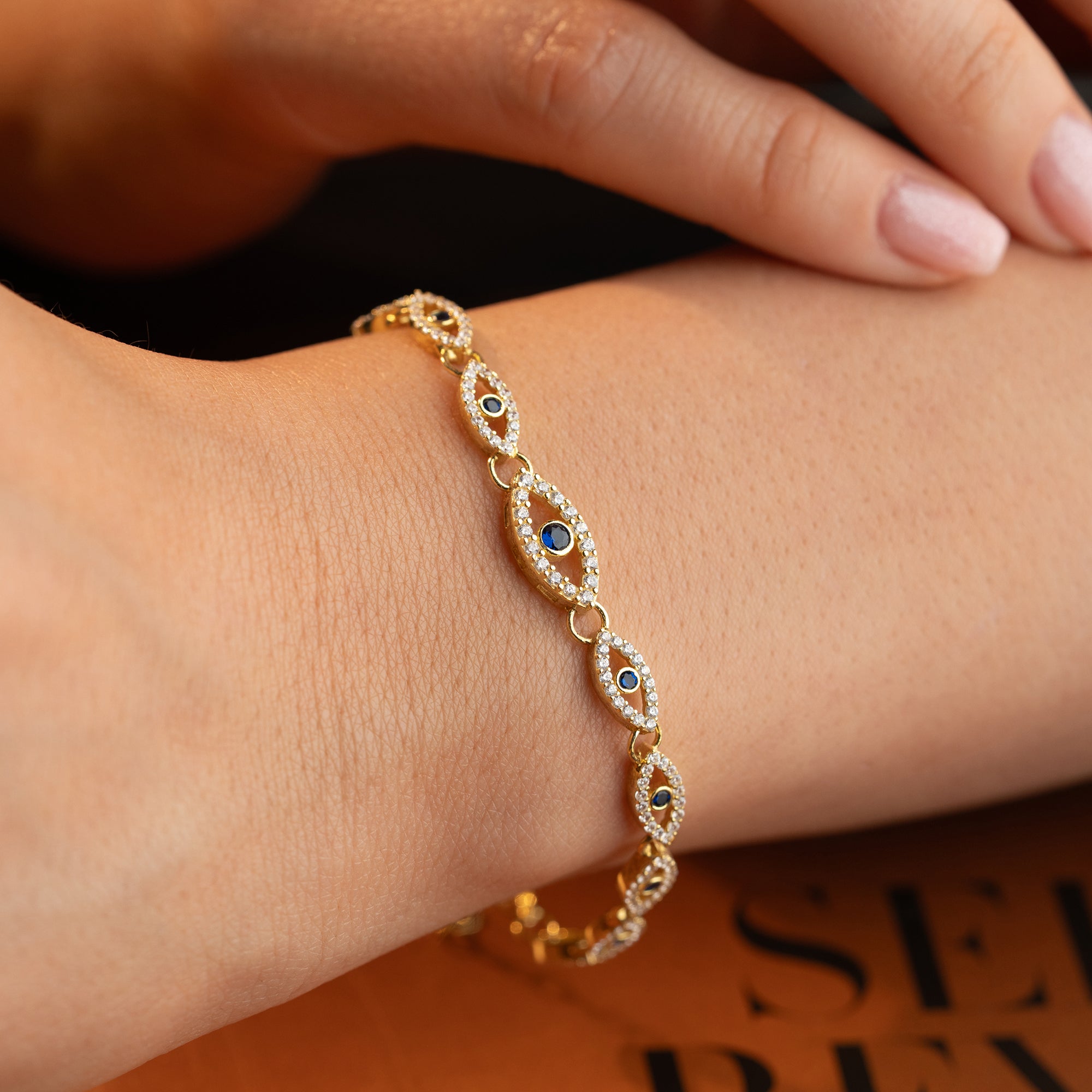 AUGE ARMKETTE | 925 SILBER