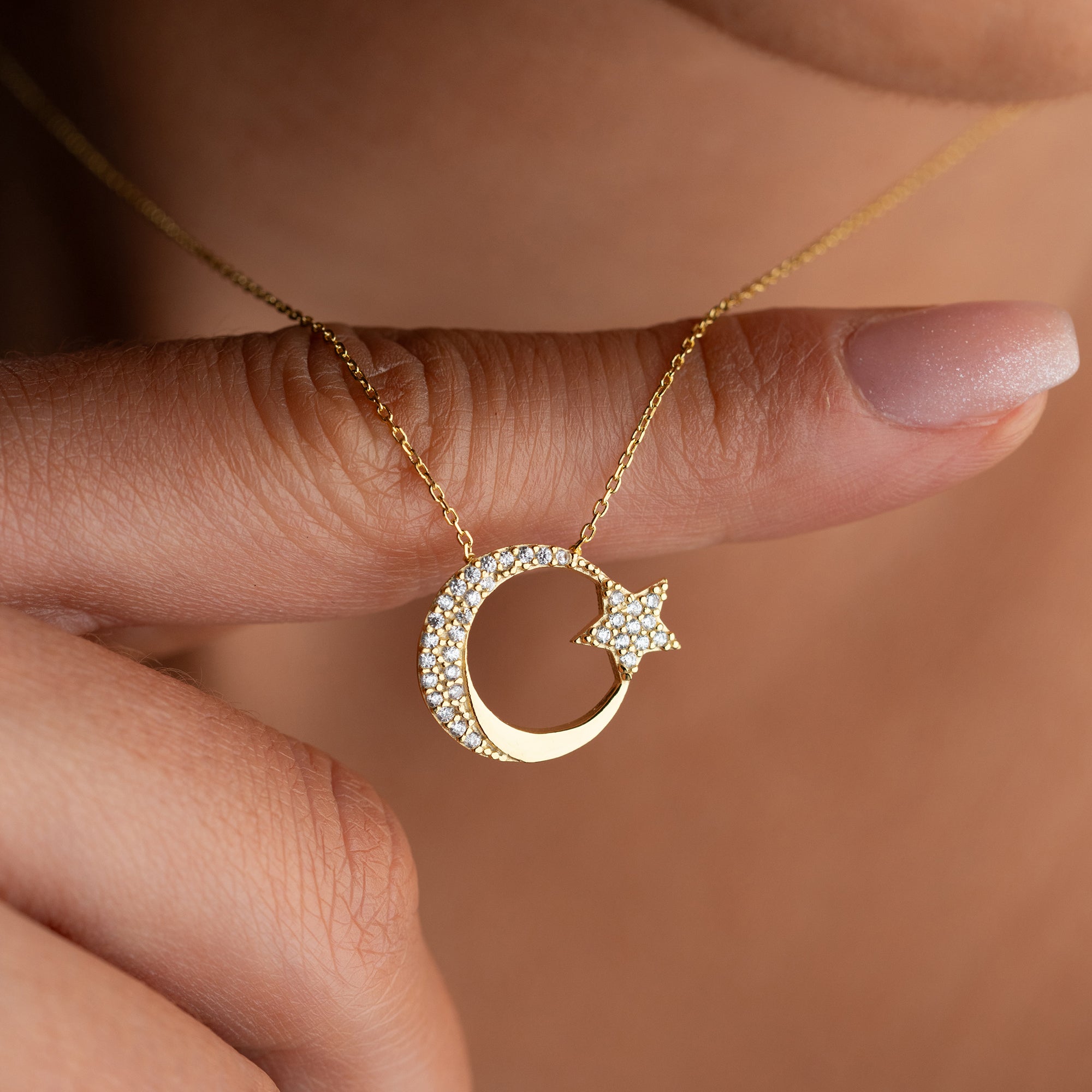 AYYILDIZ HALSKETTE | 925 SILBER