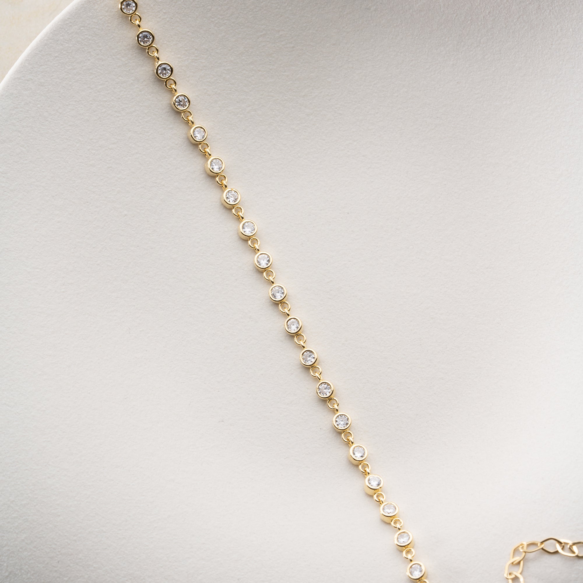 ZIRKONIA BIG ARMKETTE | 925 SILBER