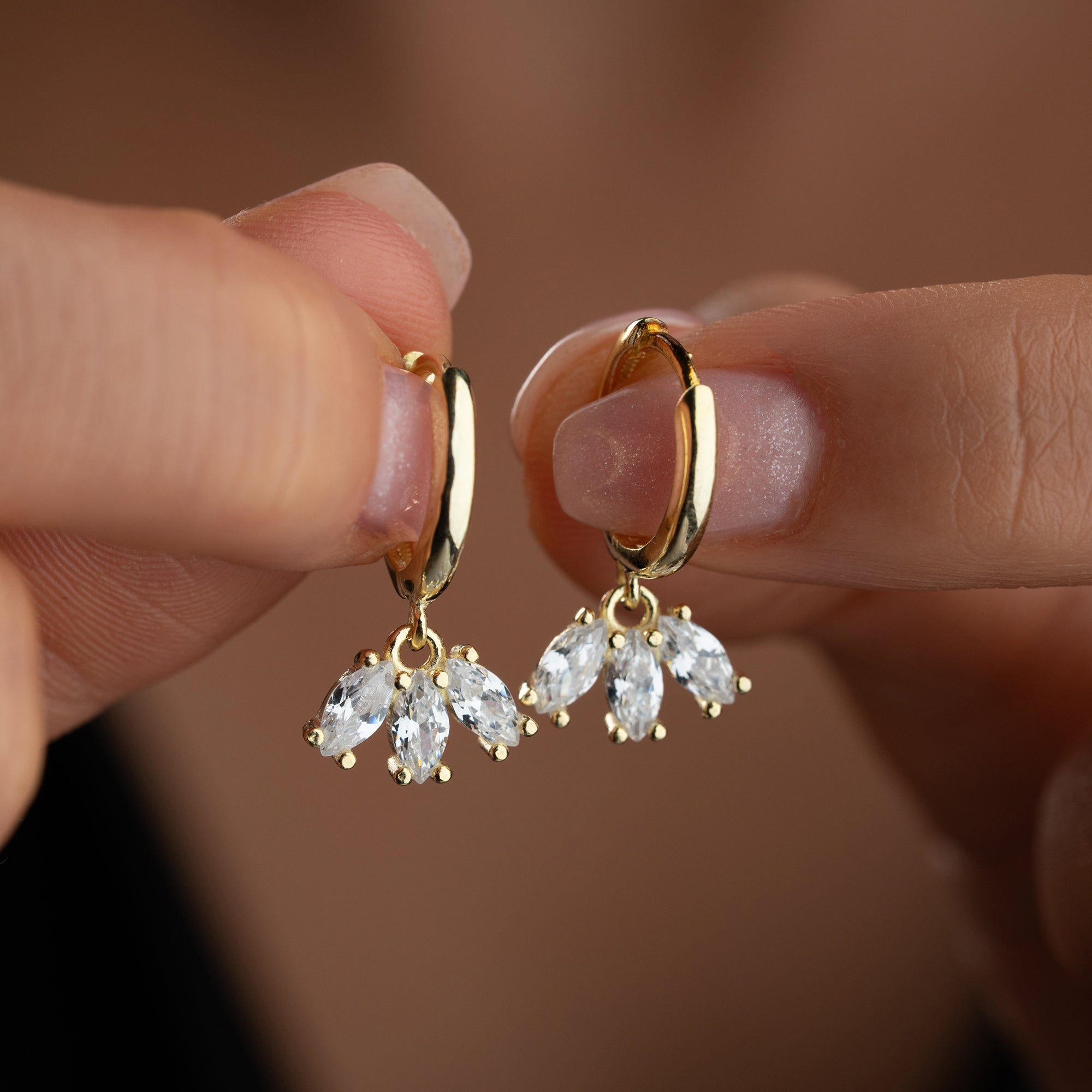 OLVIE EARRINGS | 925 SILVER