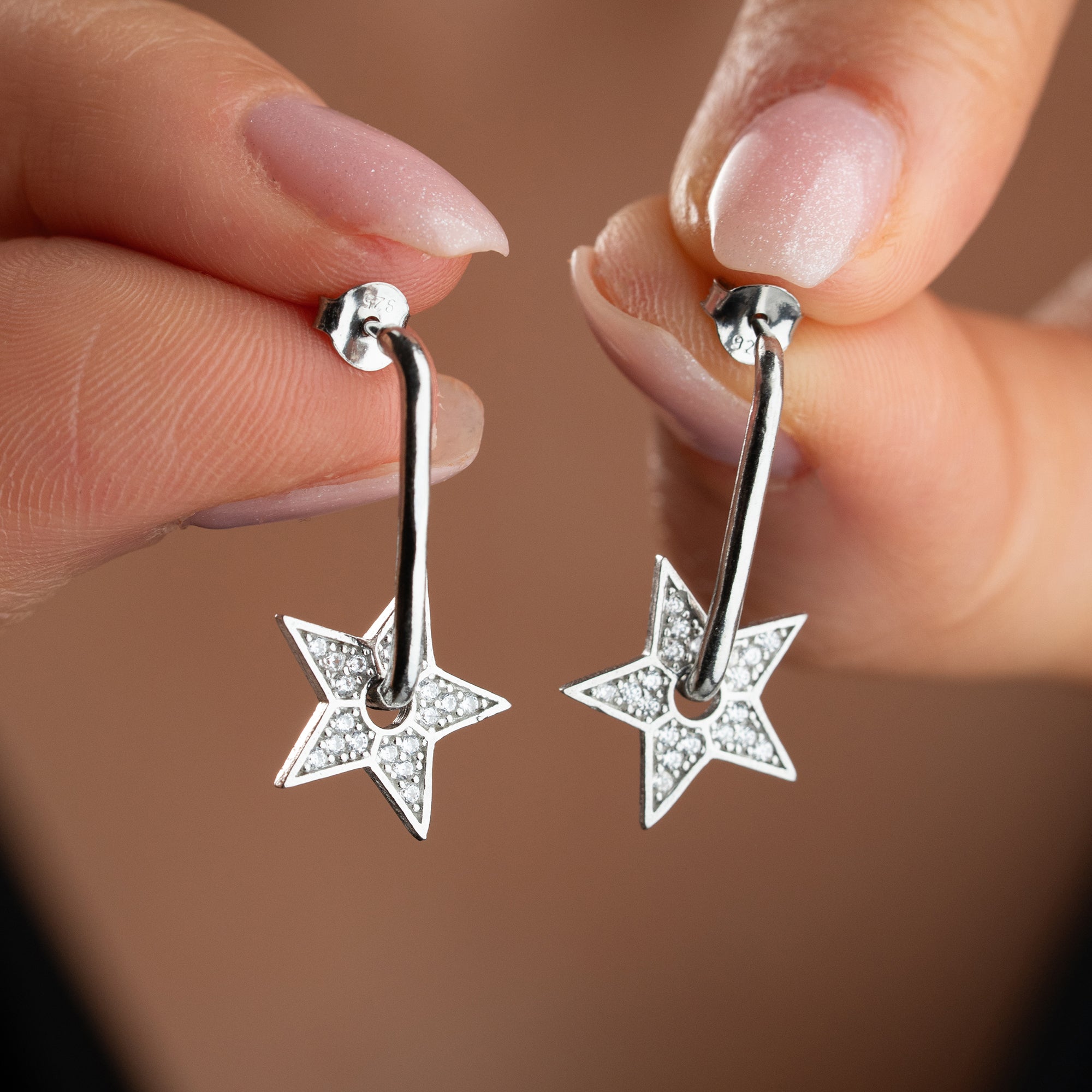 OLVIE EARRINGS | 925 SILVER