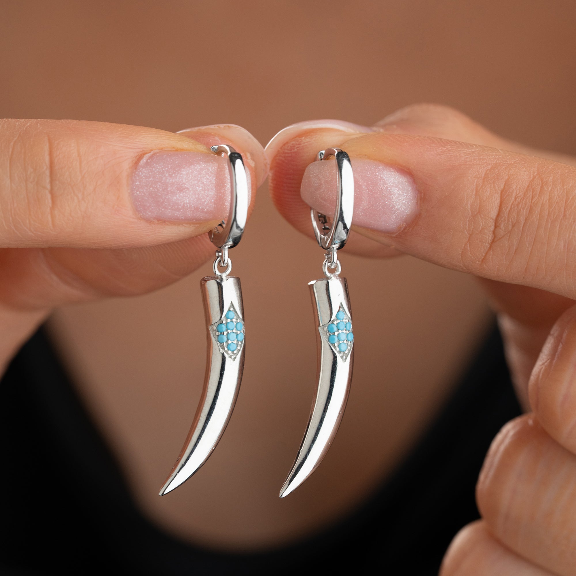 OLVIE EARRINGS | 925 SILVER