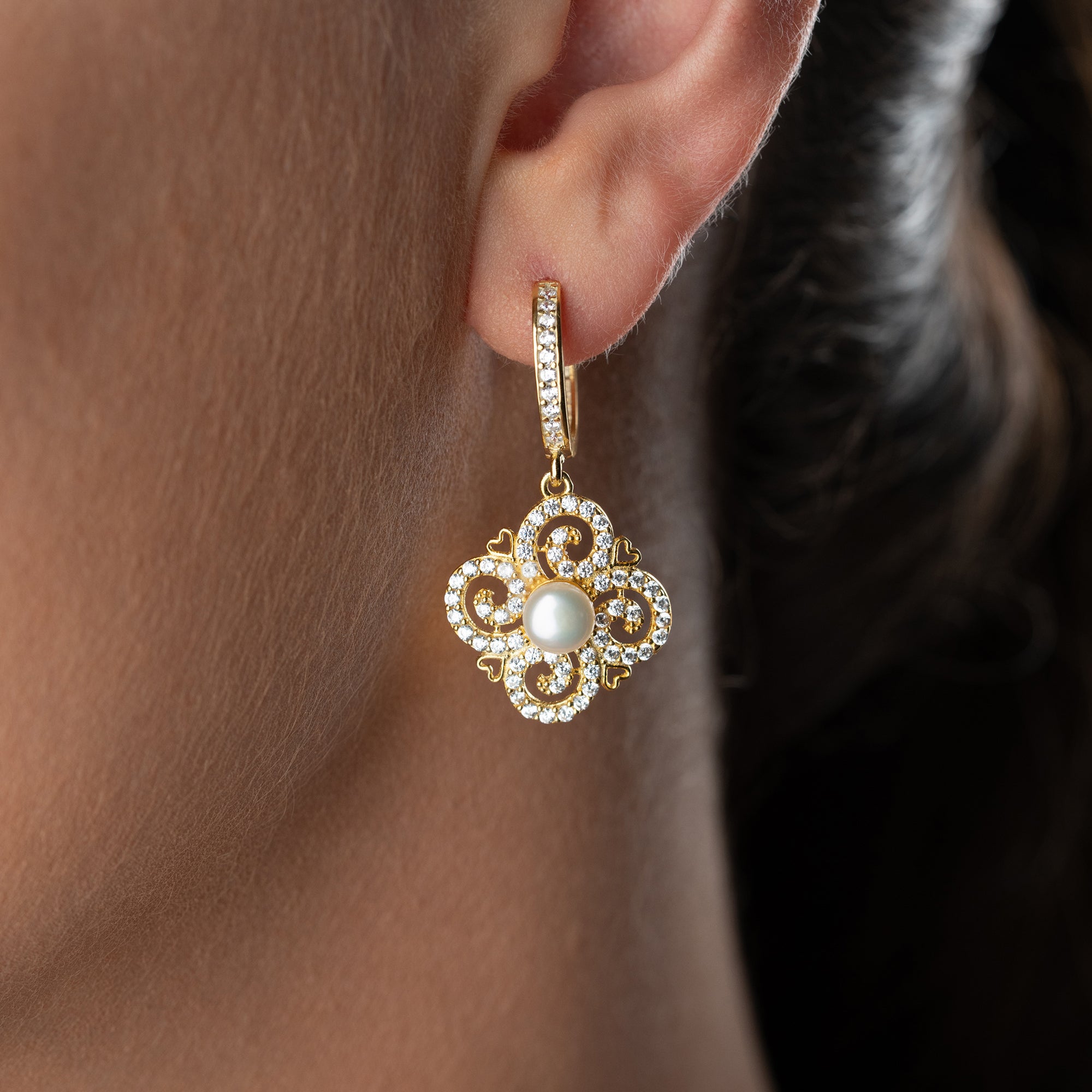 OLVIE EARRINGS | 925 SILVER