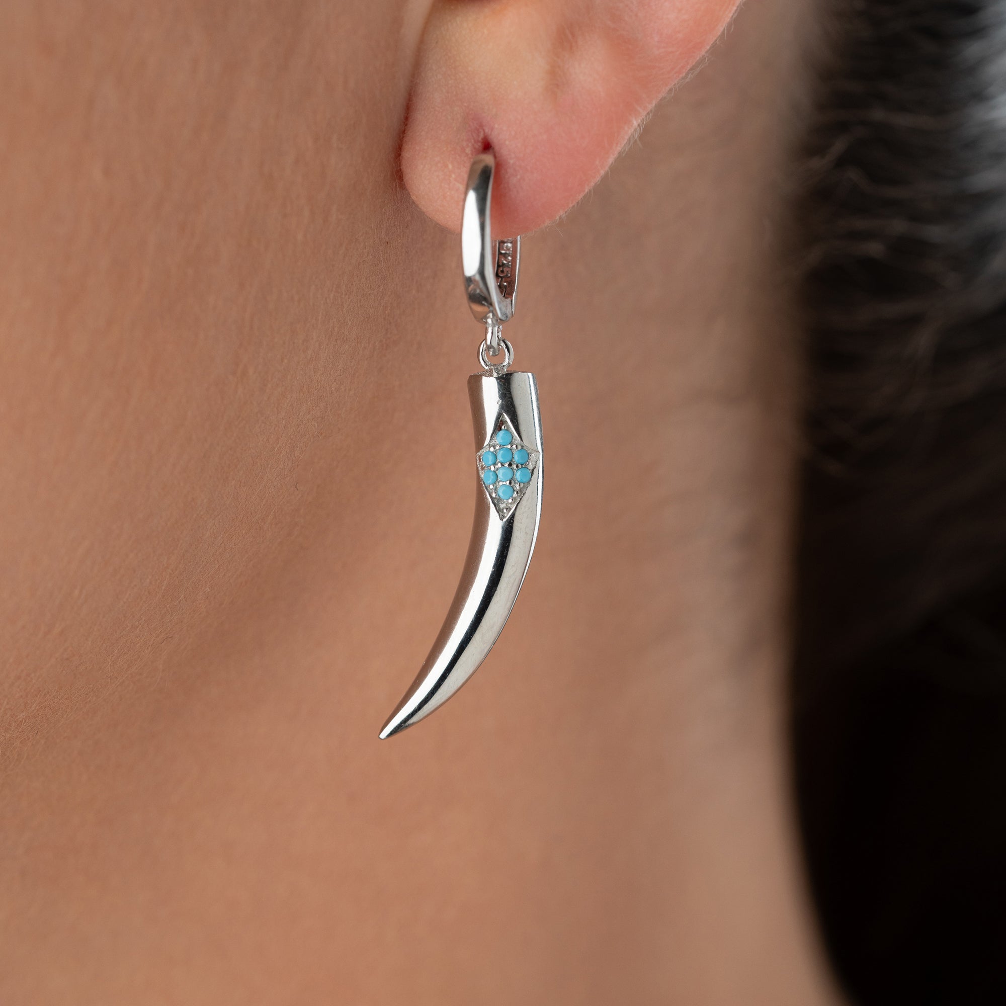 OLVIE EARRINGS | 925 SILVER