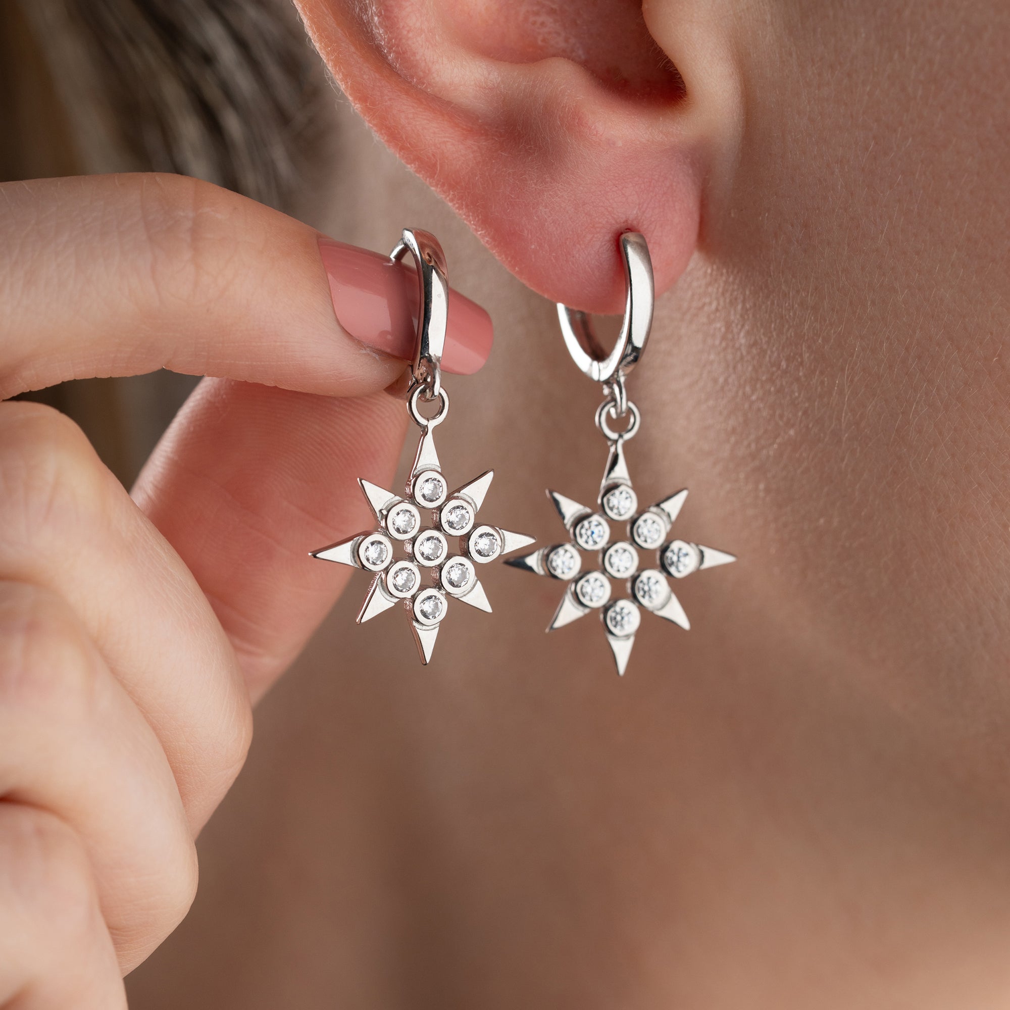 SKY OHRRINGE | 925 SILBER